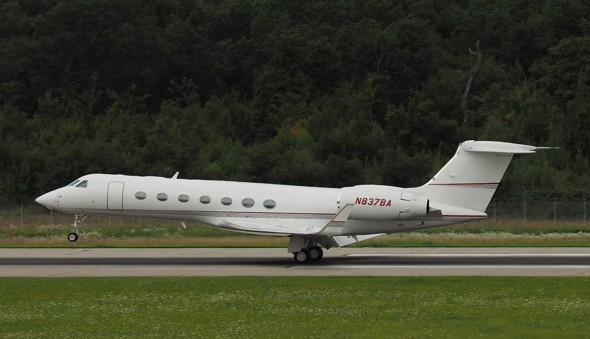 N873BA — Business jet