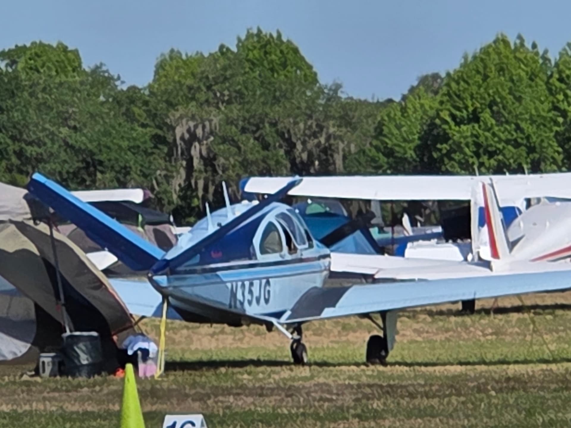 N35JG — Beechcraft Bonanza P35 at Lakeland Linder Intl