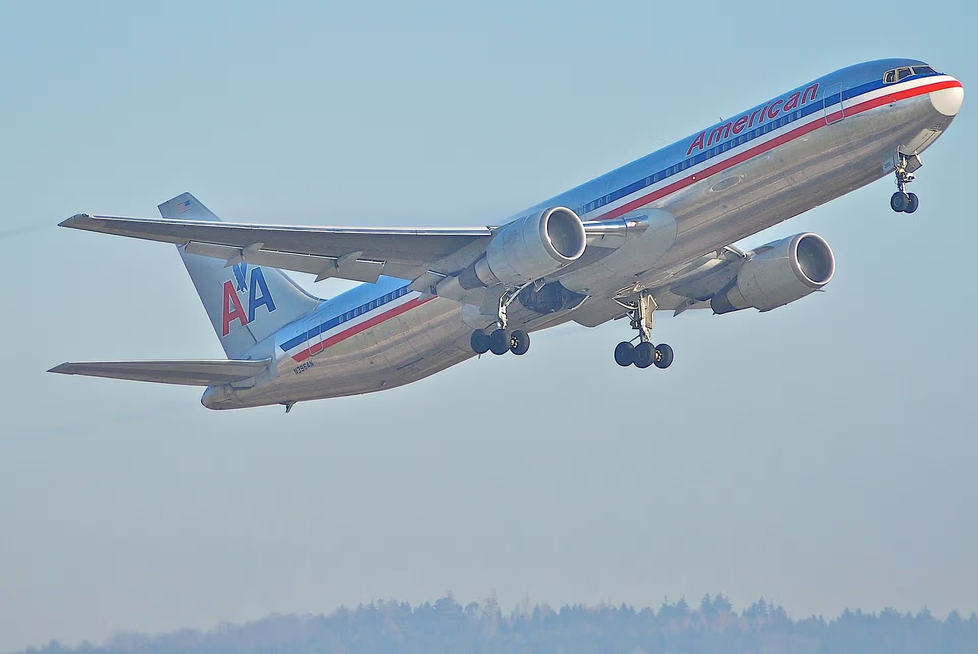 N396AN — Twin-engine aircraft