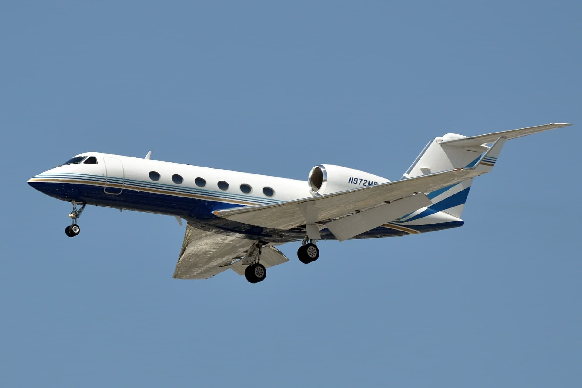 N972MS — Business jet
