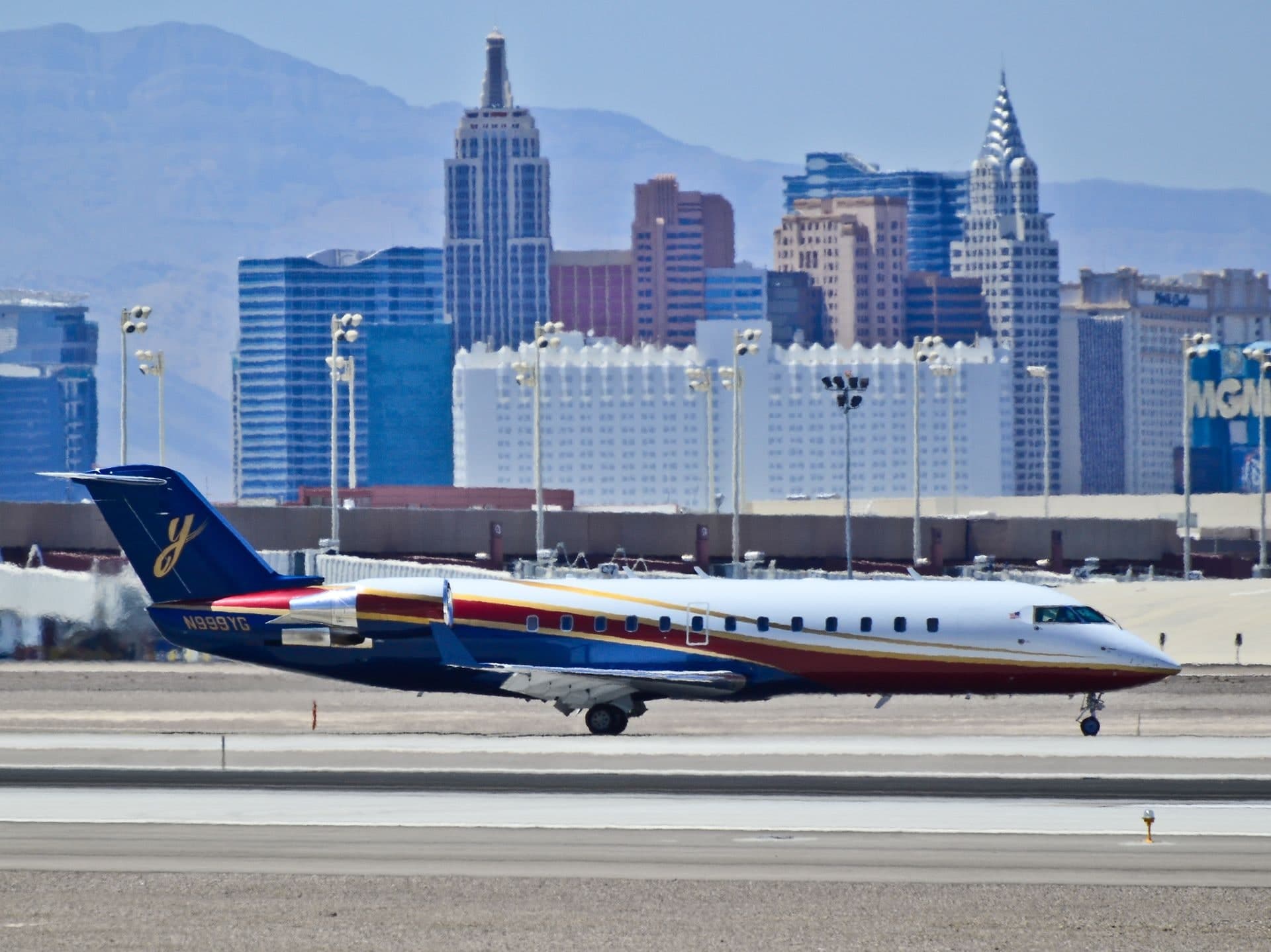 N999YG — Business jet