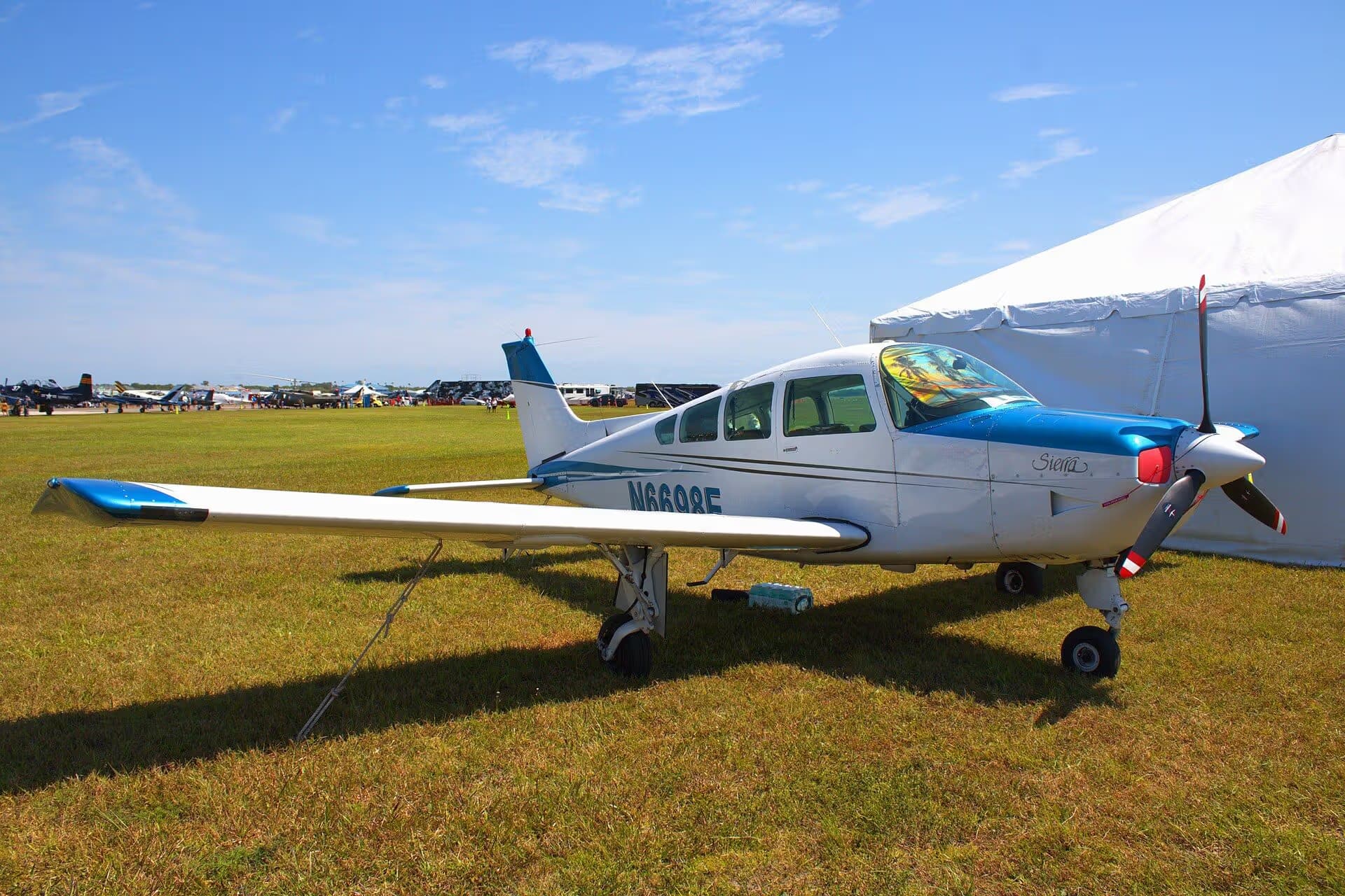 N6698E — Single-engine aircraft