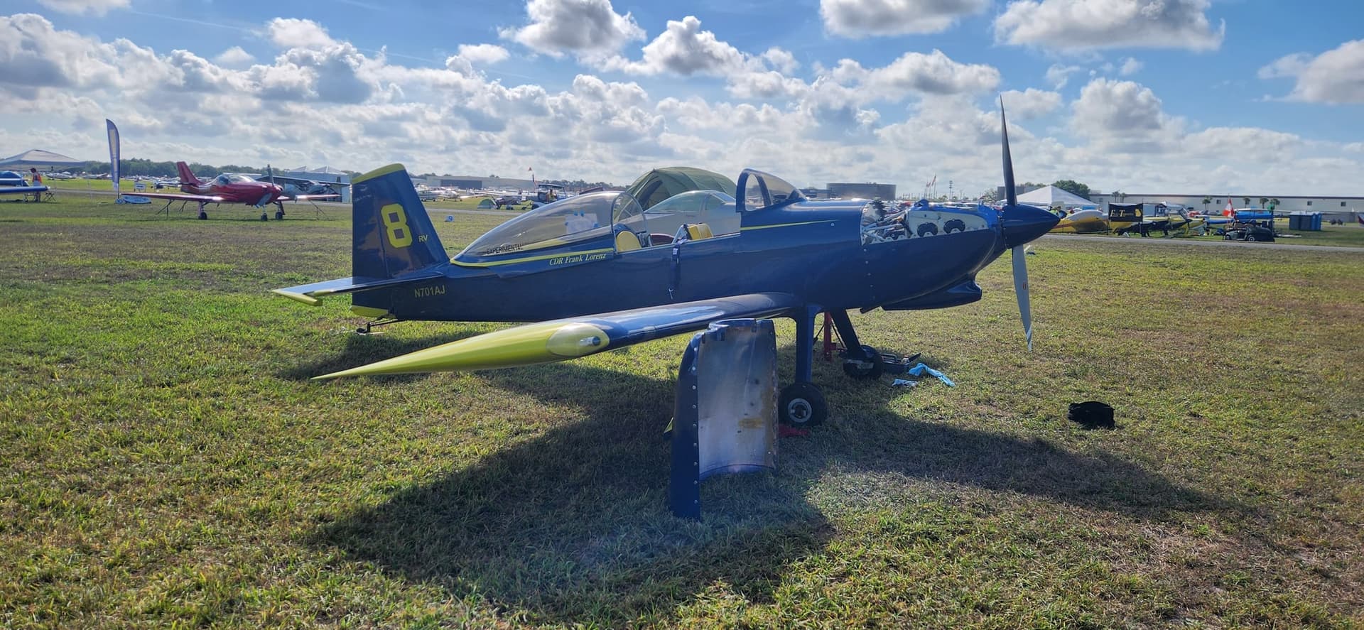N701AJ — Van's Aircraft RV-8 at Lakeland Linder Intl