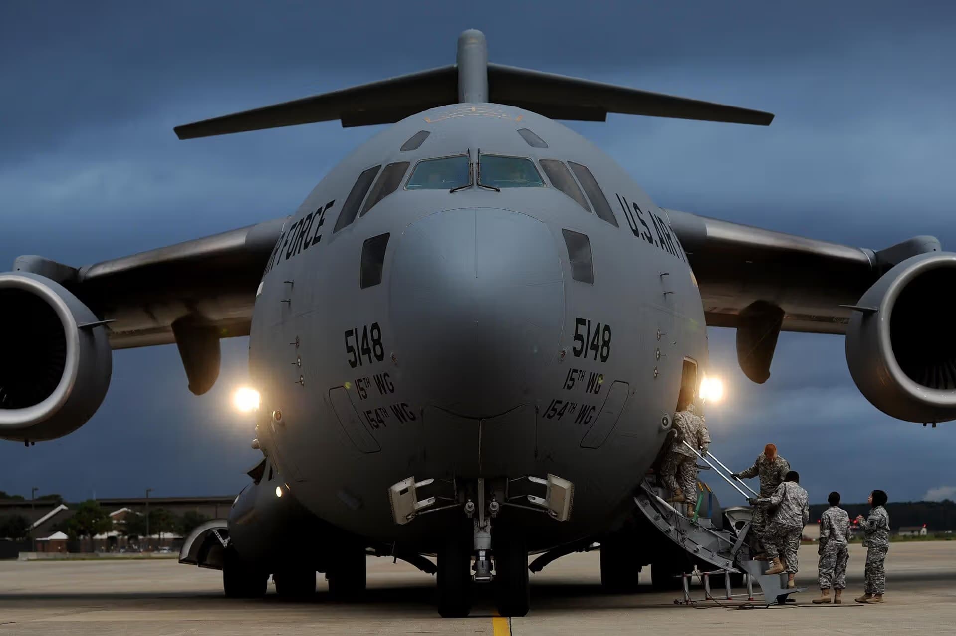 Unidentified — Aircraft at Langley Air Force Base