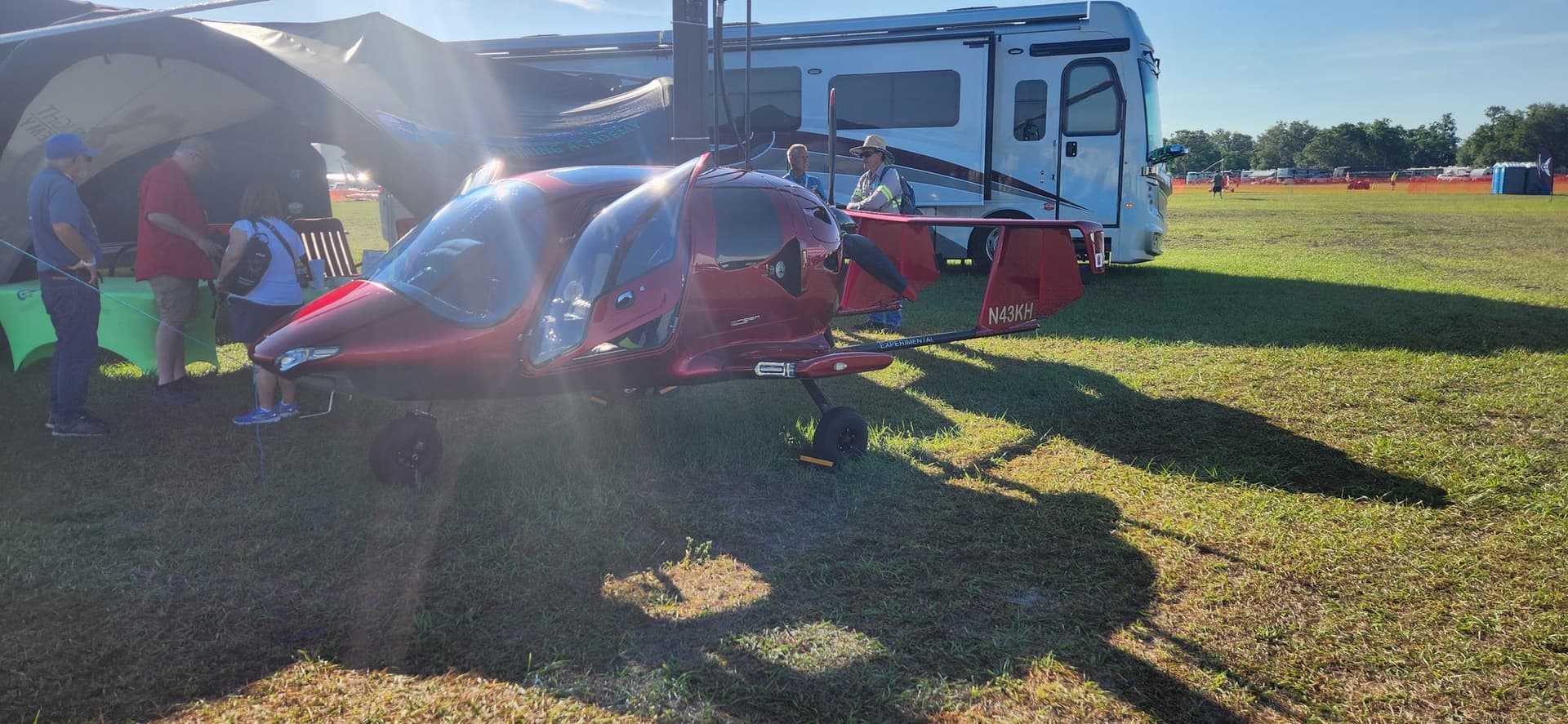 N43KH — Manufaktura Lotnicza ARGON 916 GTL at Lakeland Linder Intl