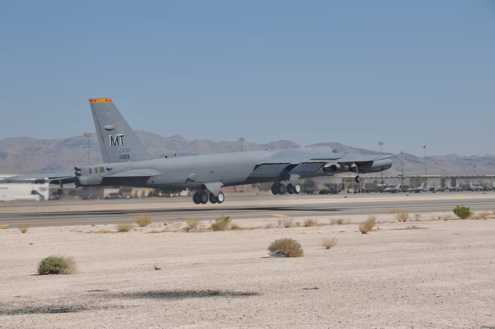 Unidentified — Aircraft at Nellis Air Force Base