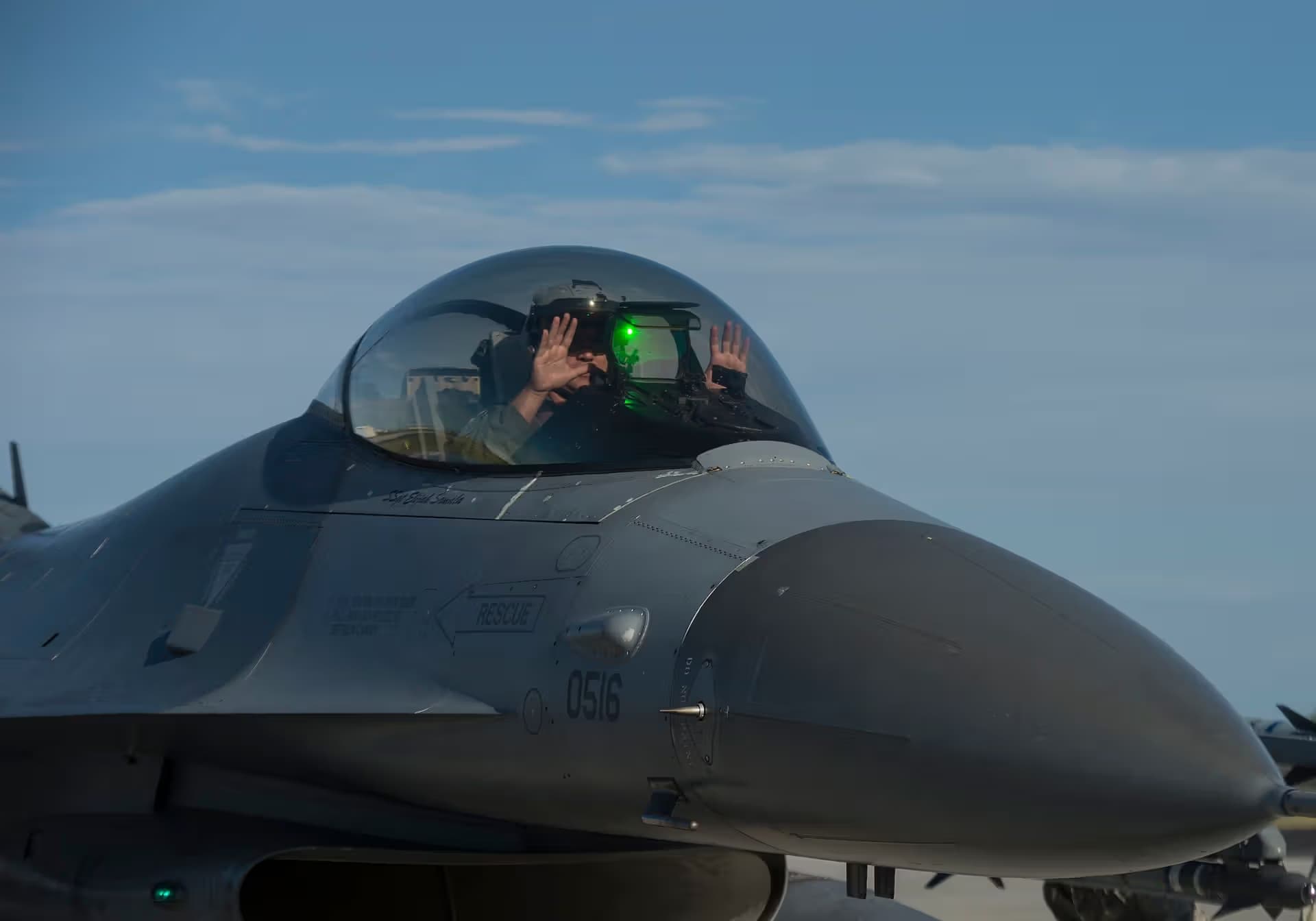 Unidentified — Single-engine aircraft at Hill Air Force Base