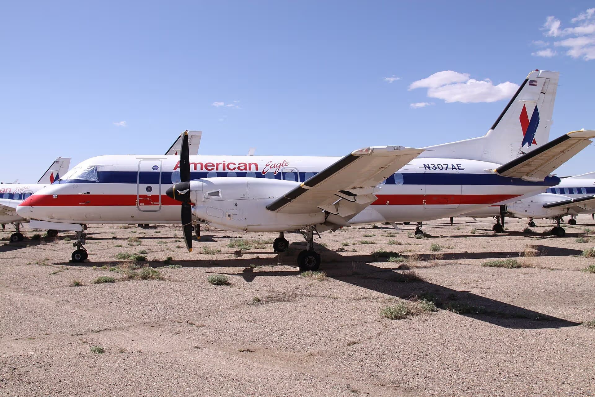 N307AE — Twin-engine aircraft