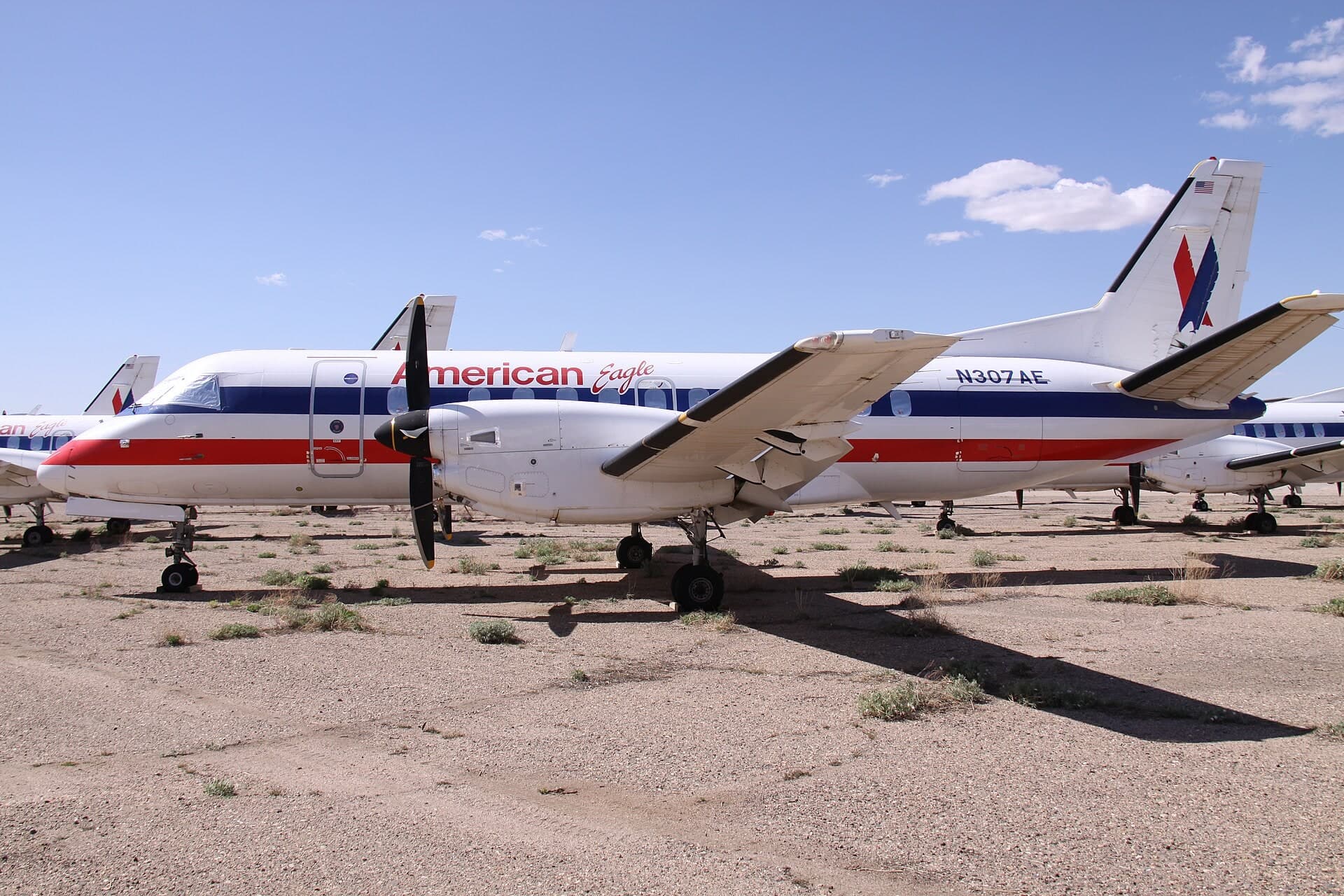 N307AE — Twin-engine aircraft