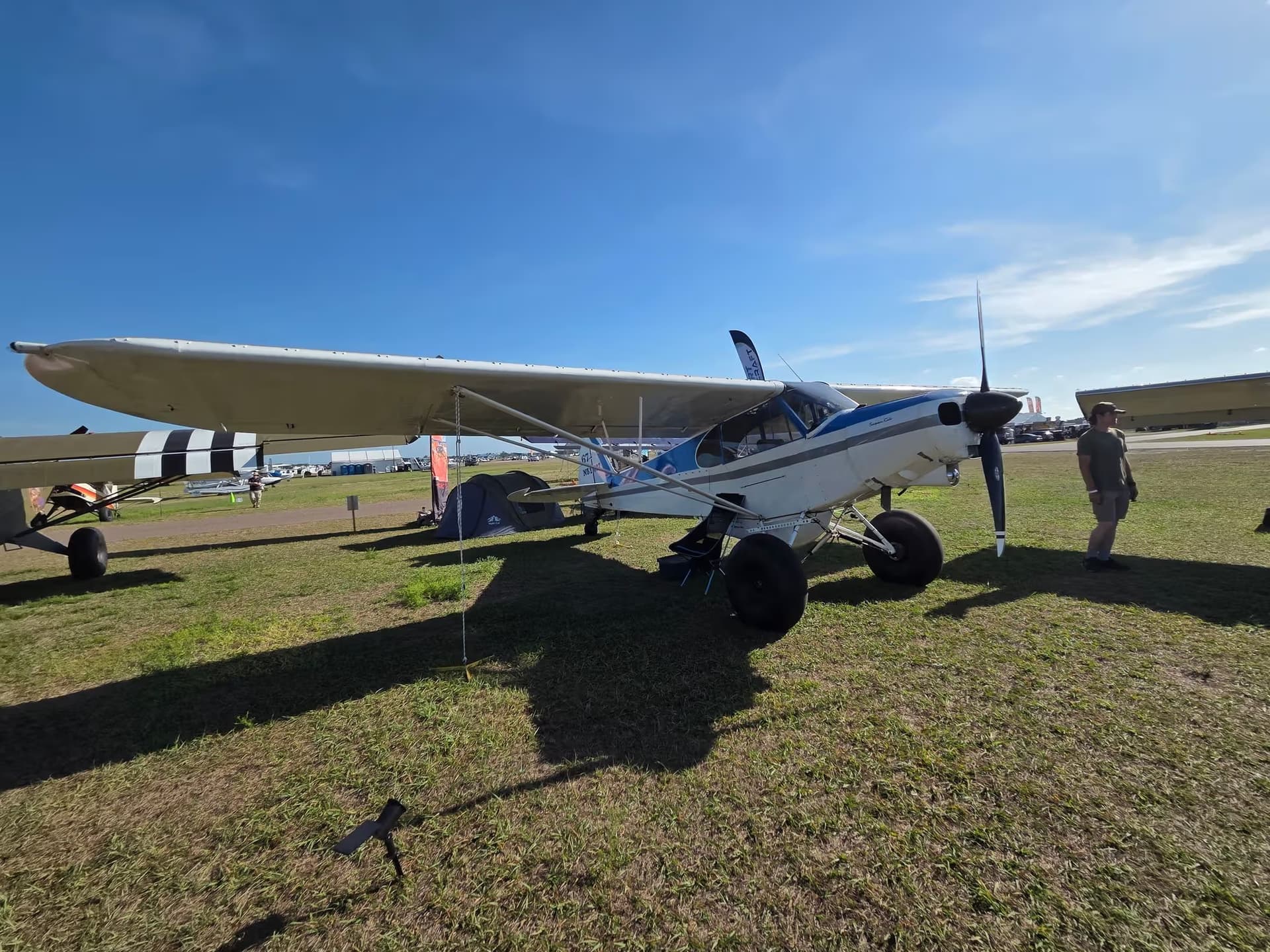 N51627 — Piper PA-18-150 at Lakeland Linder Intl