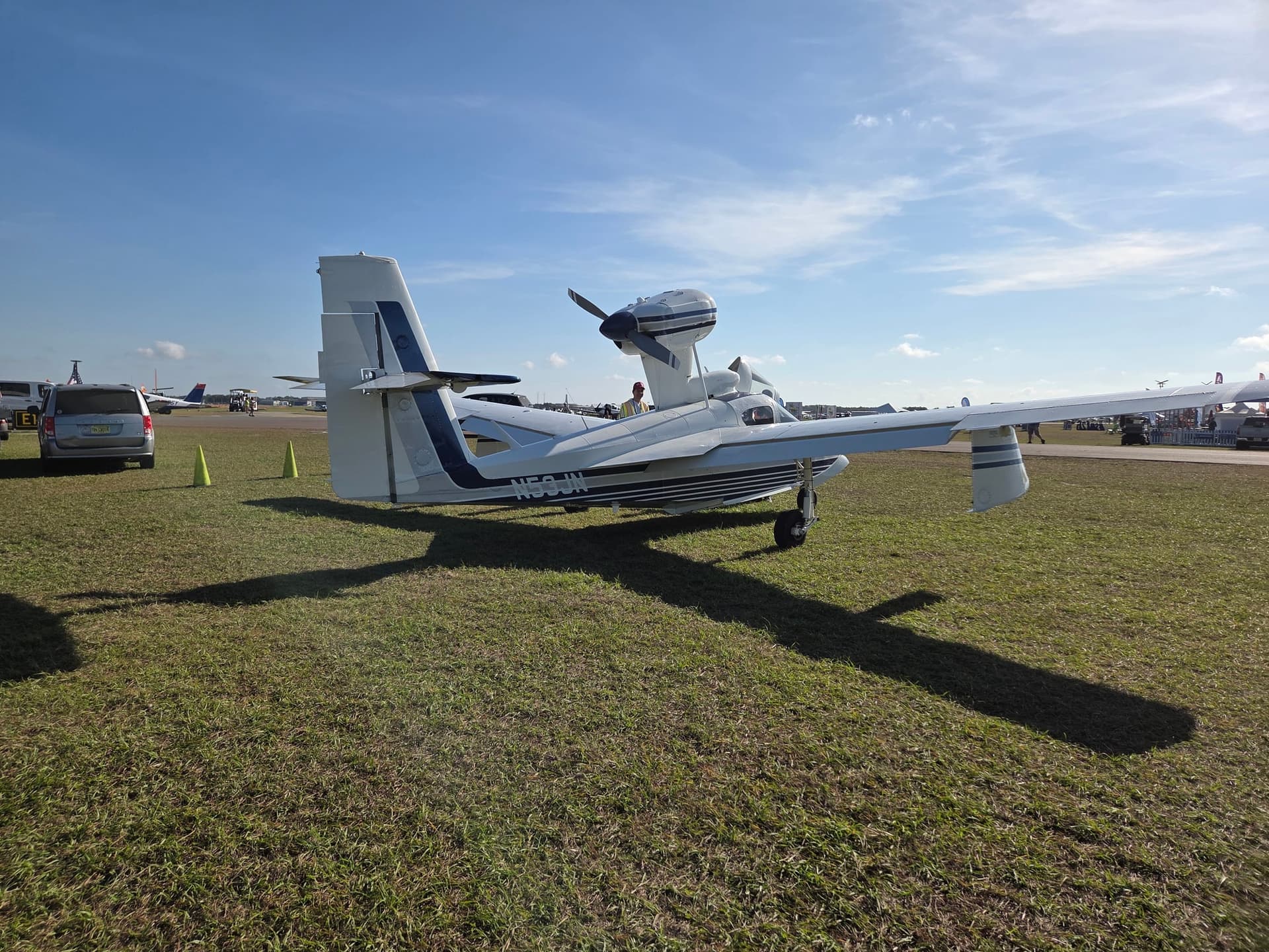 N53JN — Lake LA-4-200 Buccaneer at Lakeland Linder Intl