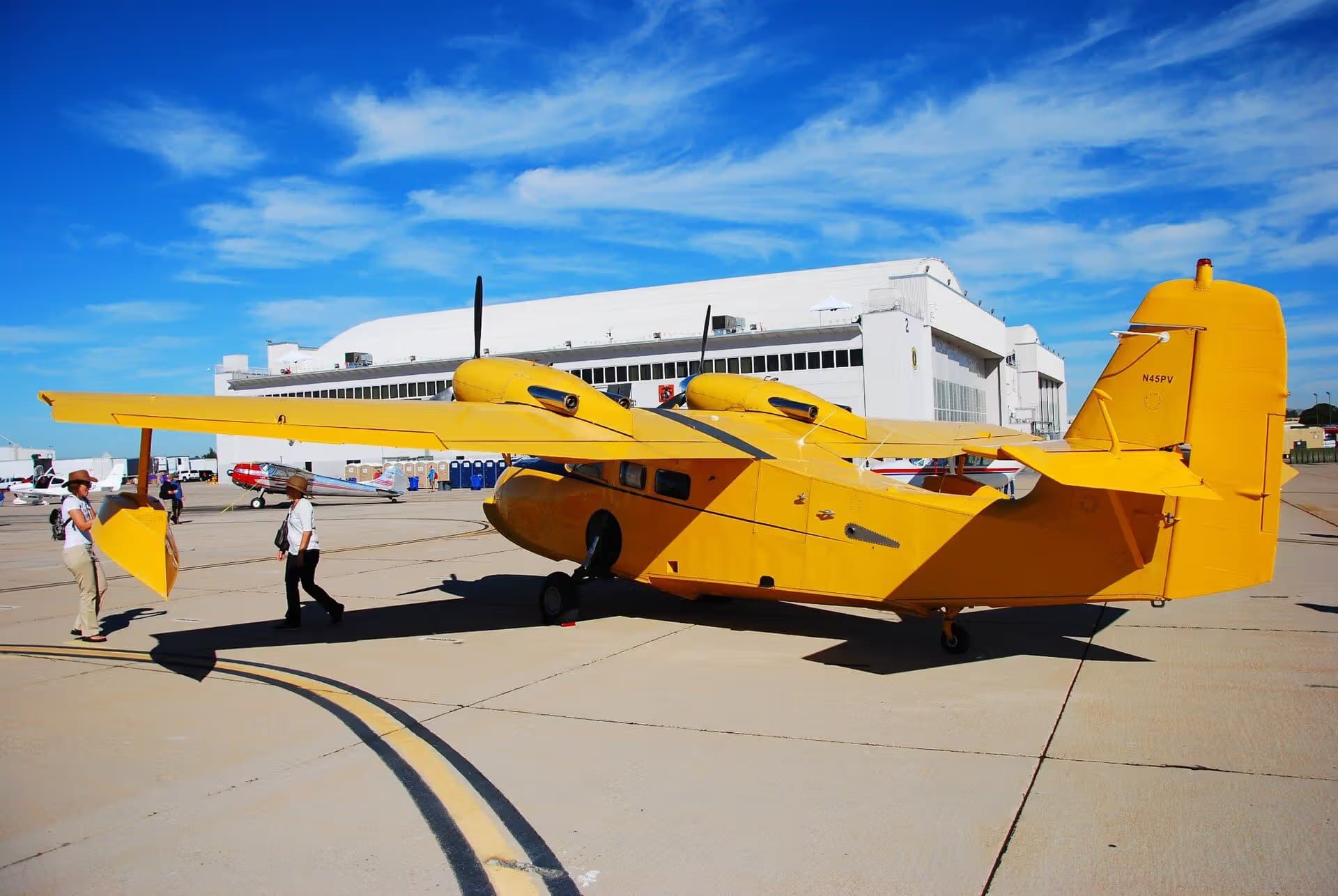 N45PV — Twin-engine aircraft