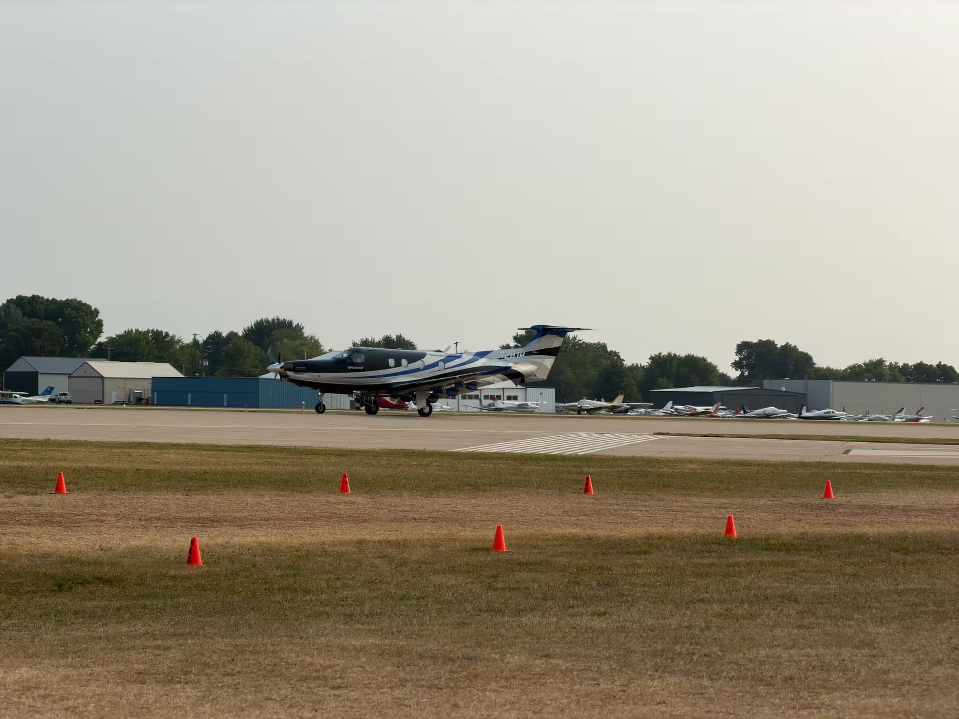 N281H — 2007 Pilatus PC-12 at Wittman Regional Airport