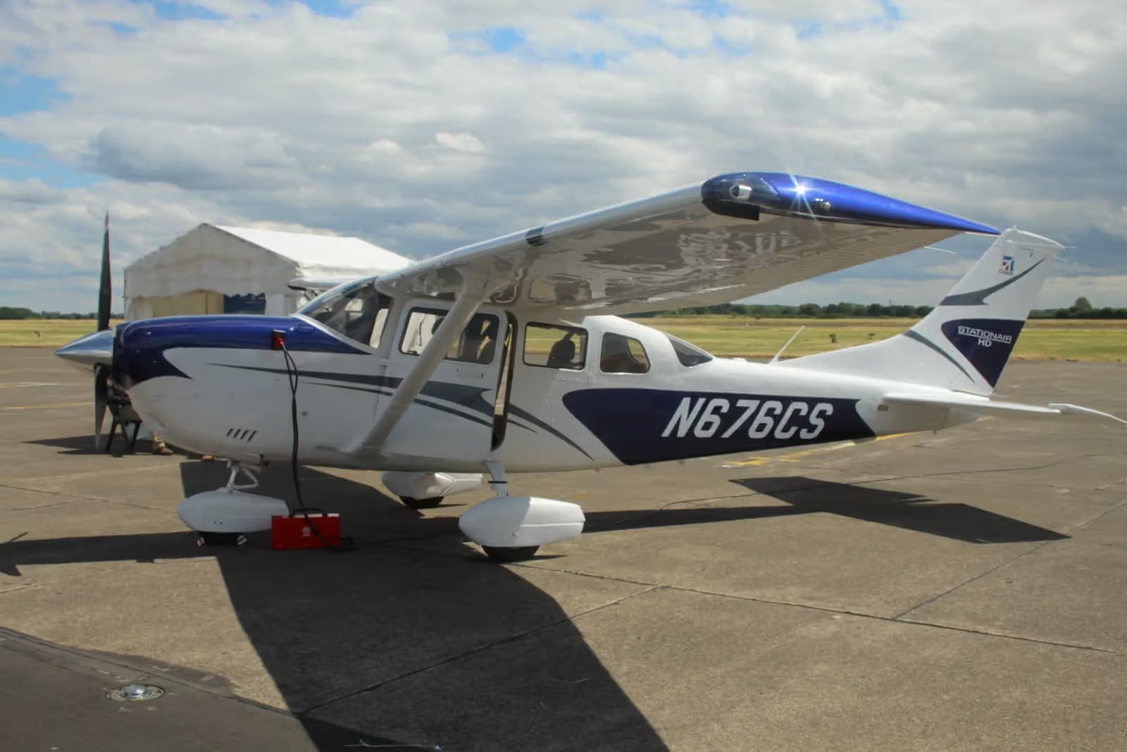 N676CS — Single-engine aircraft