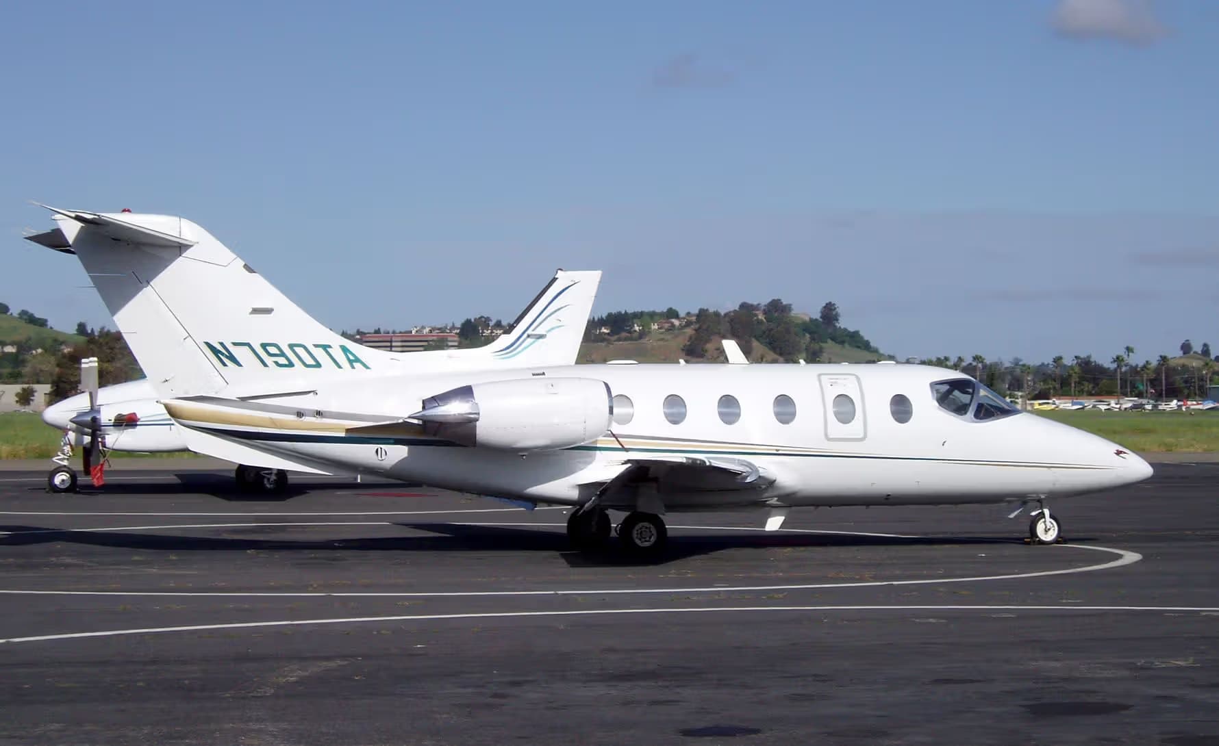 N790TA — Business jet