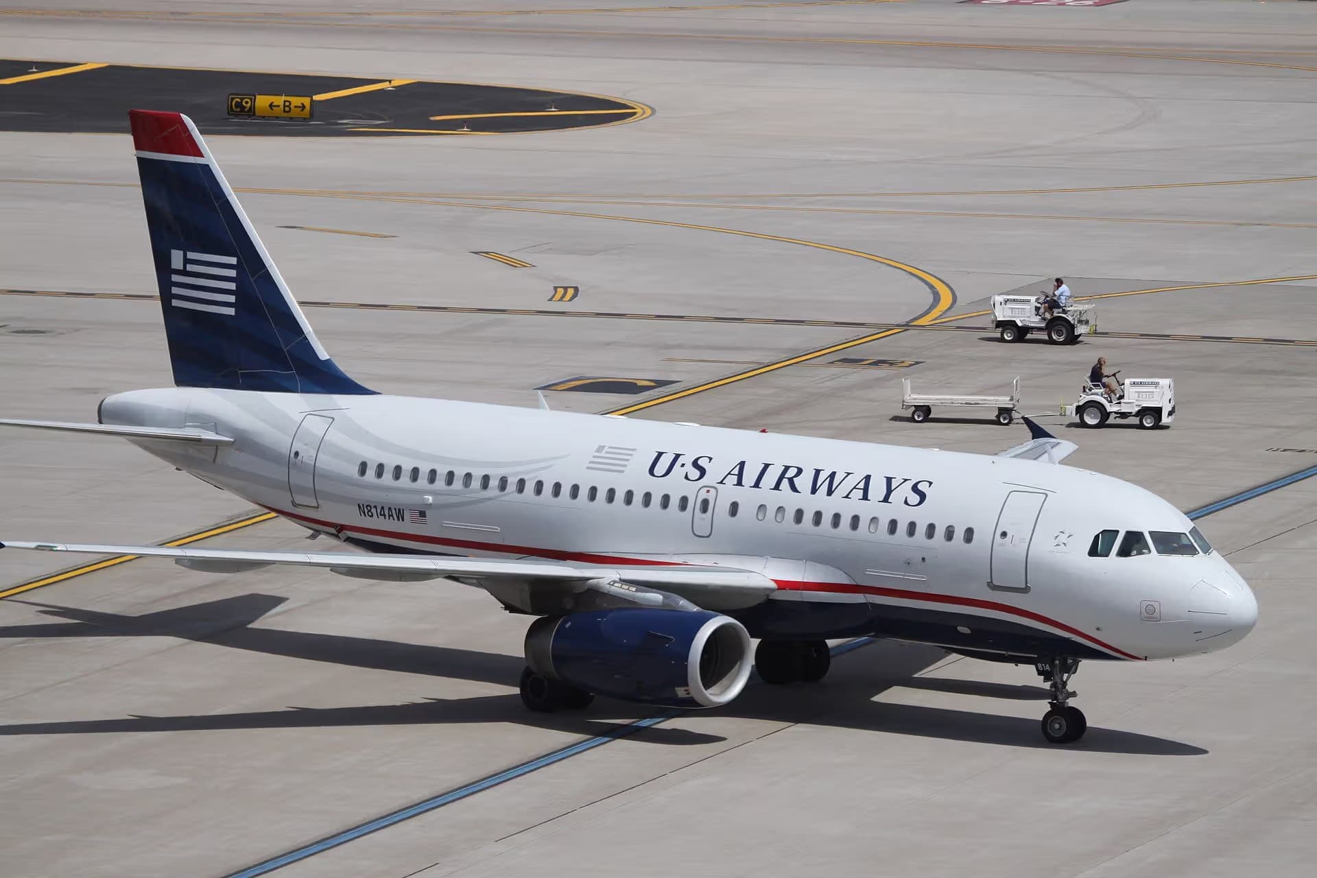 N814AW — Airbus