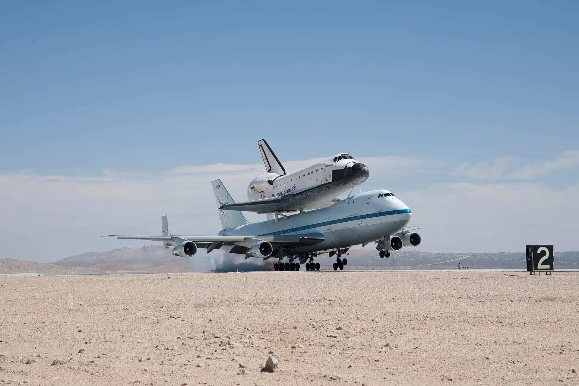 N905NA — Boeing at Edwards Air Force Base
