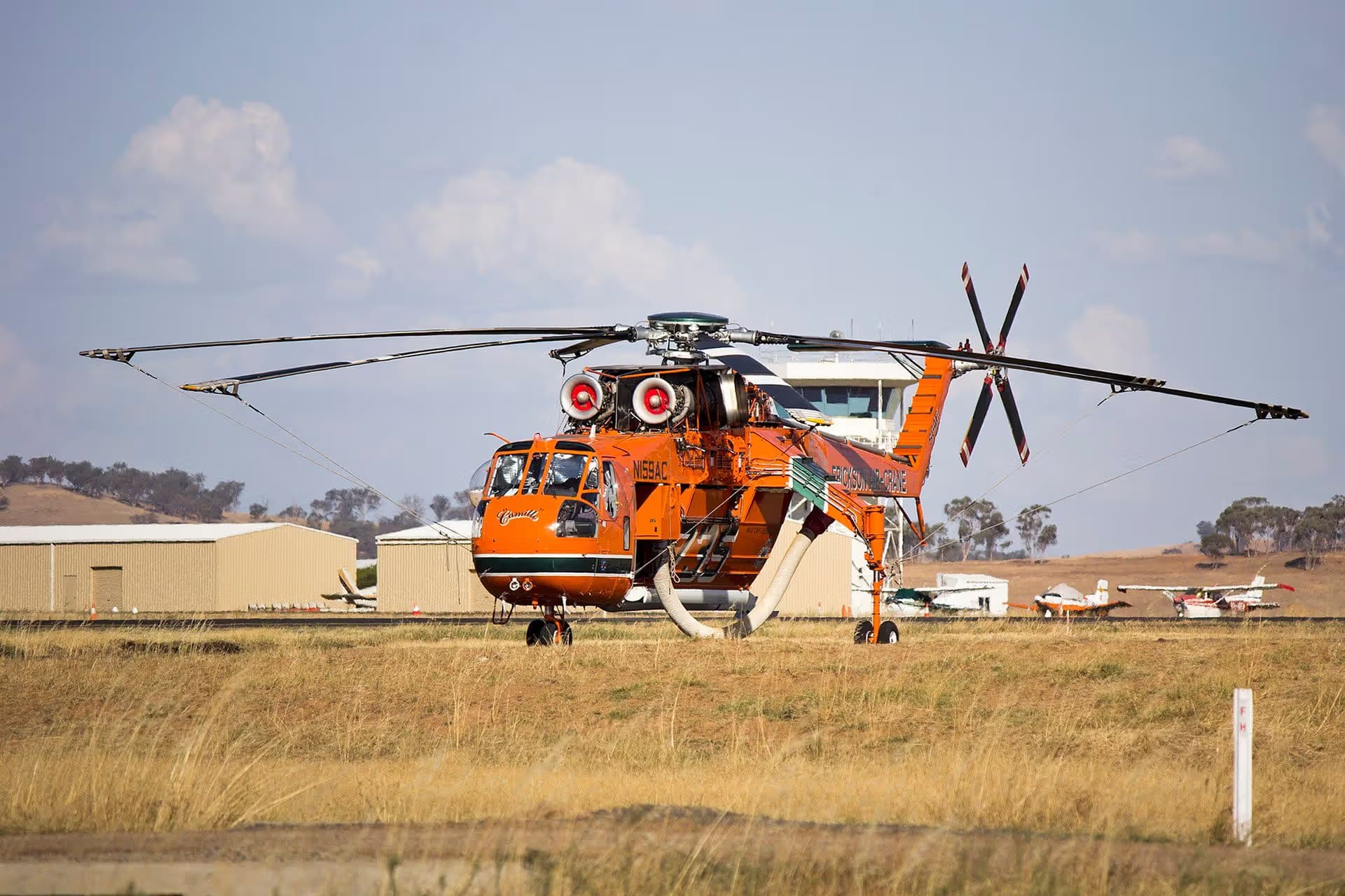 N159AC — Helicopter at Wagga Wagga Airport