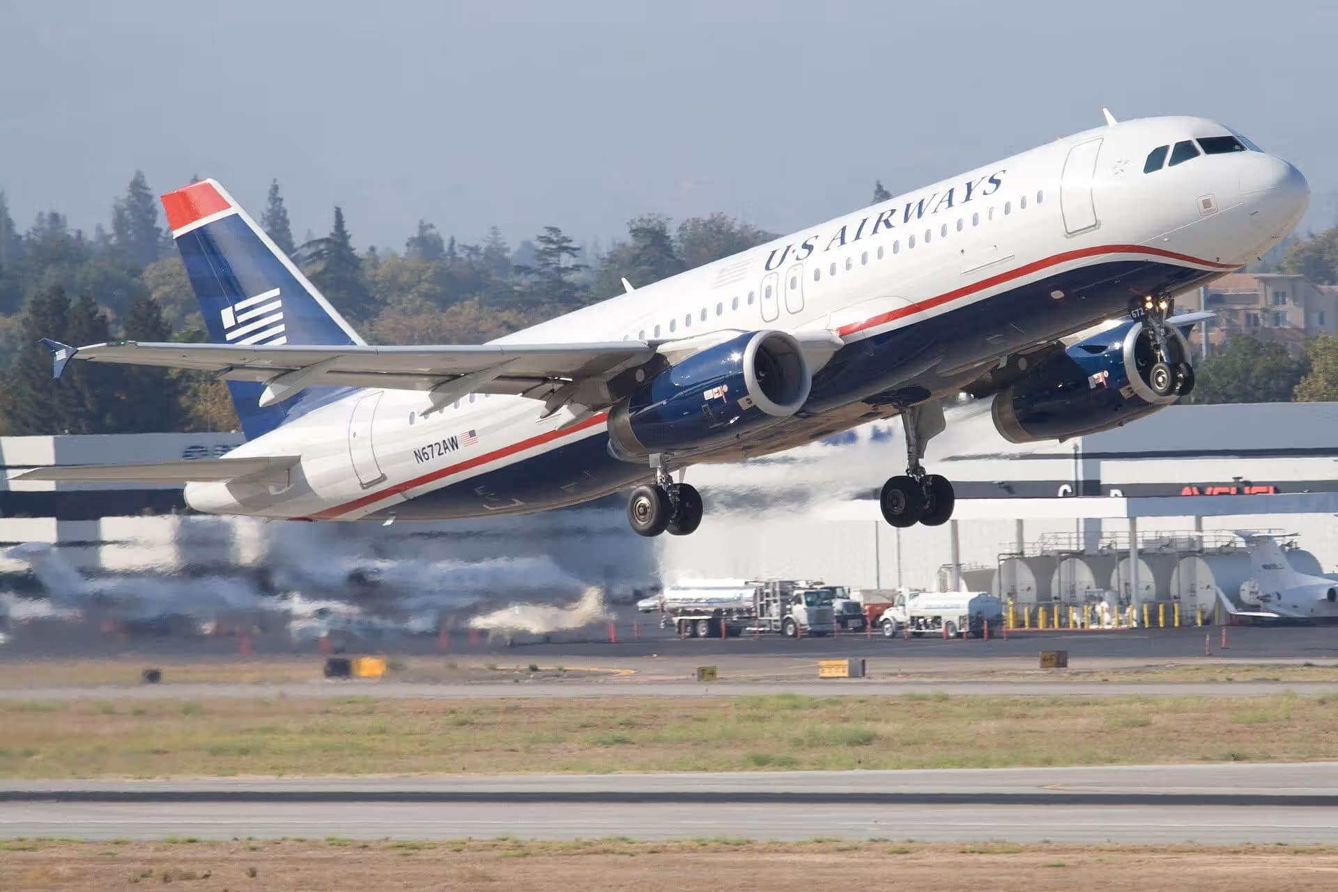 N672AW — Airbus