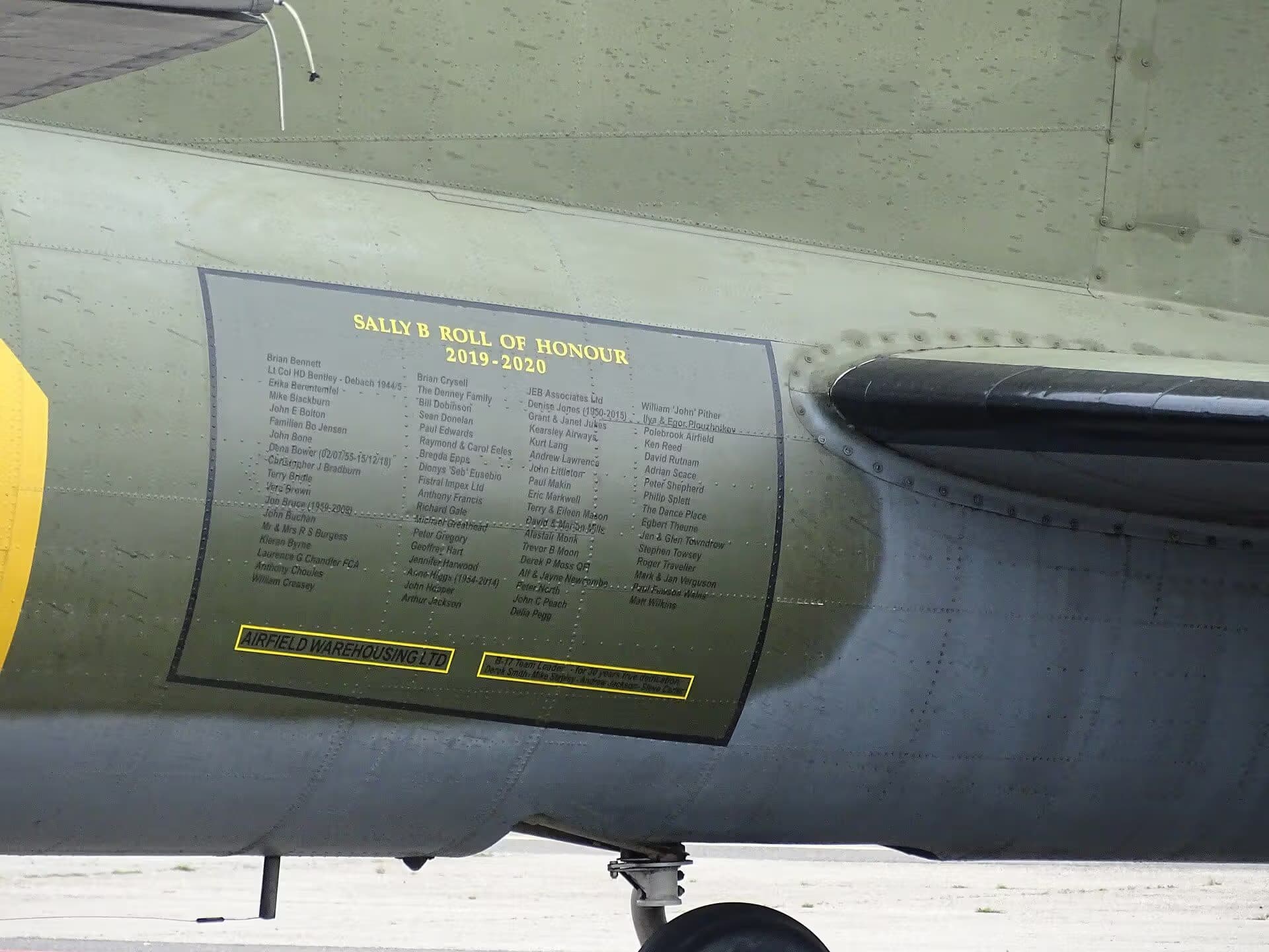 Unidentified — Aircraft