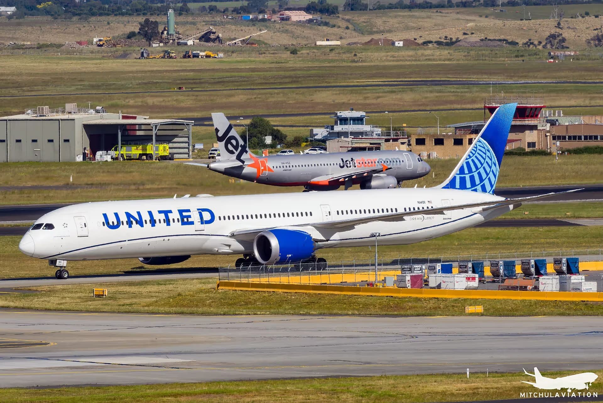 N14011 — Boeing at Melbourne Airport