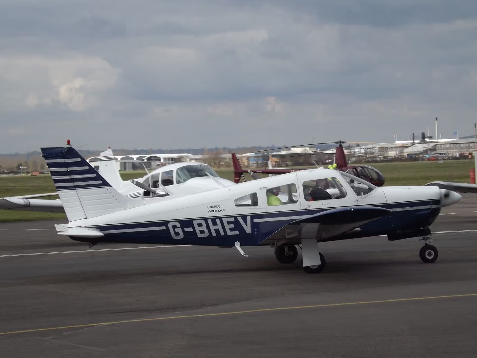 G-BHEV — Piper