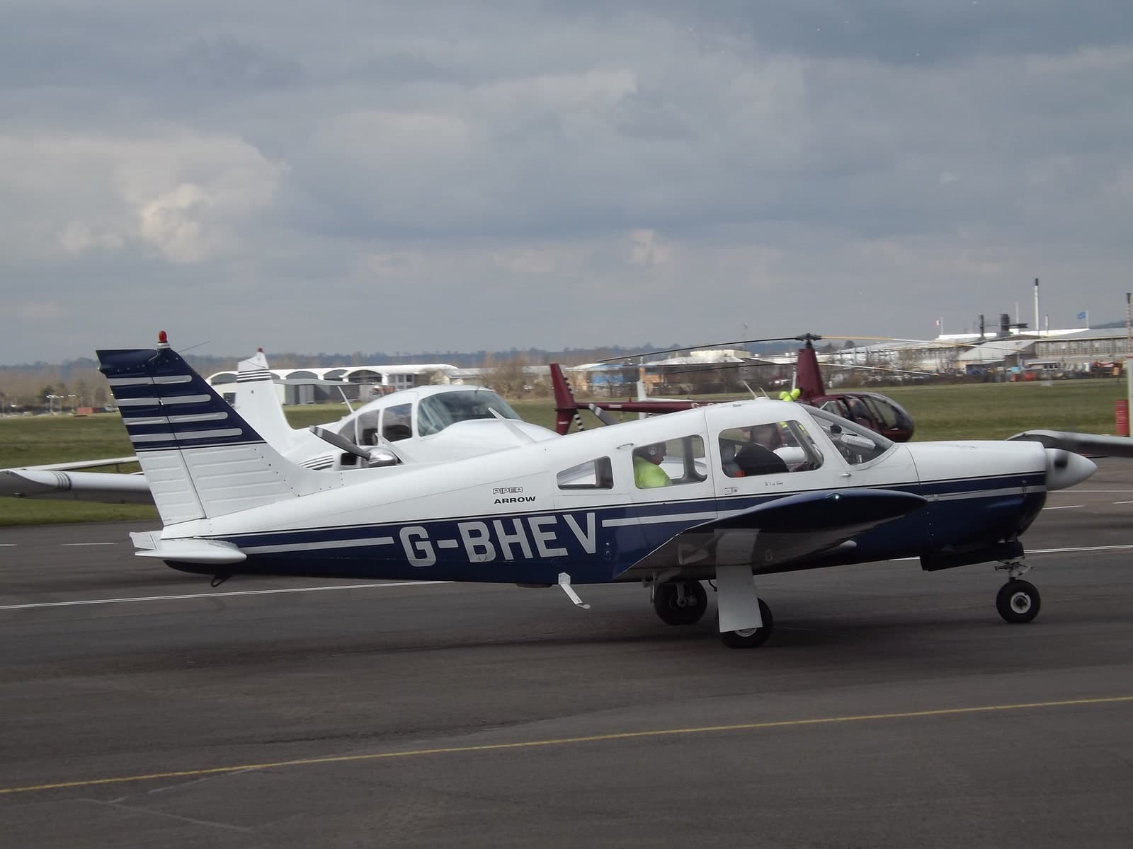 G-BHEV — Piper