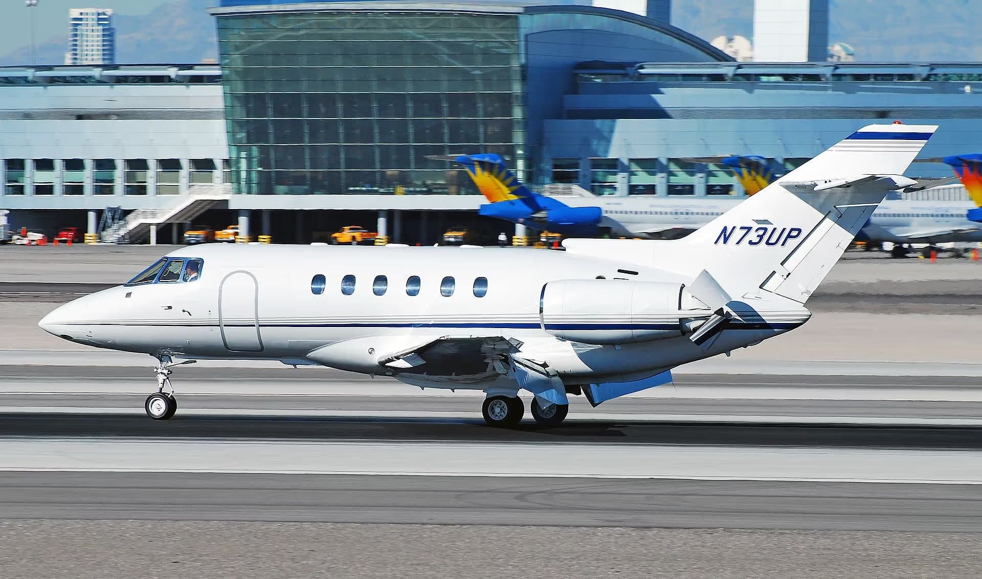 N73UP — Business jet