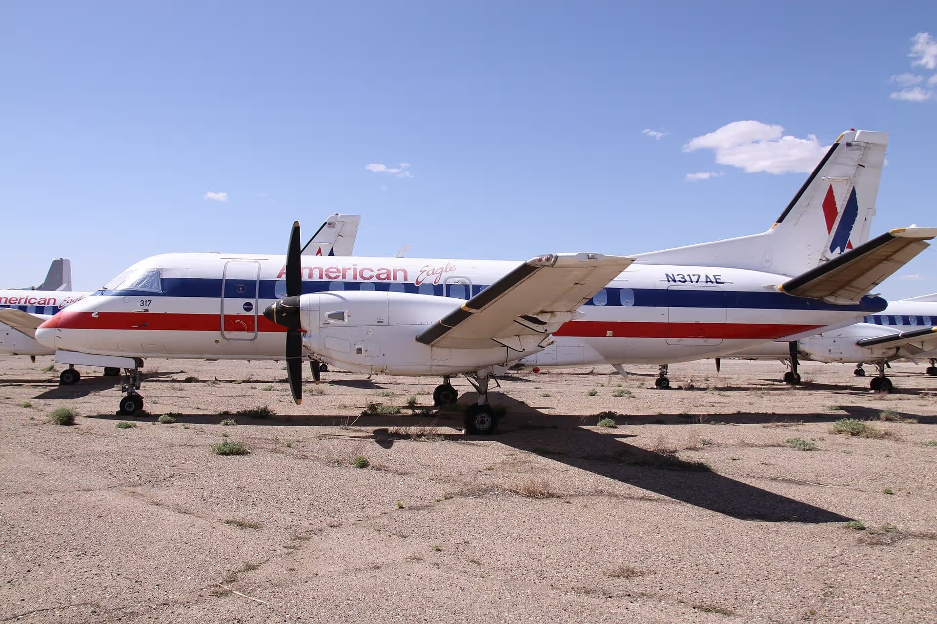N317AE — Twin-engine aircraft