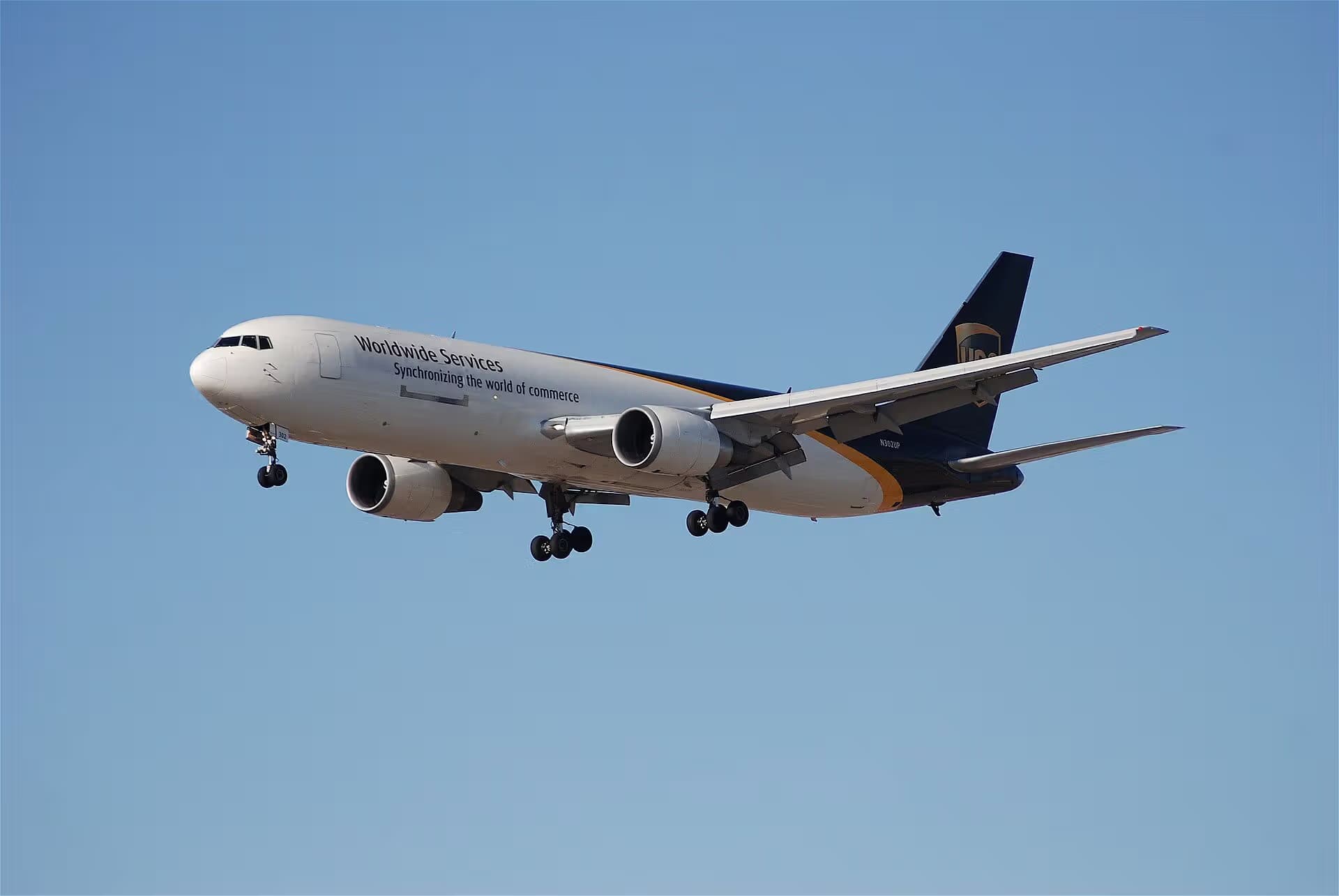 N302UP — Boeing at Los Angeles International Airport