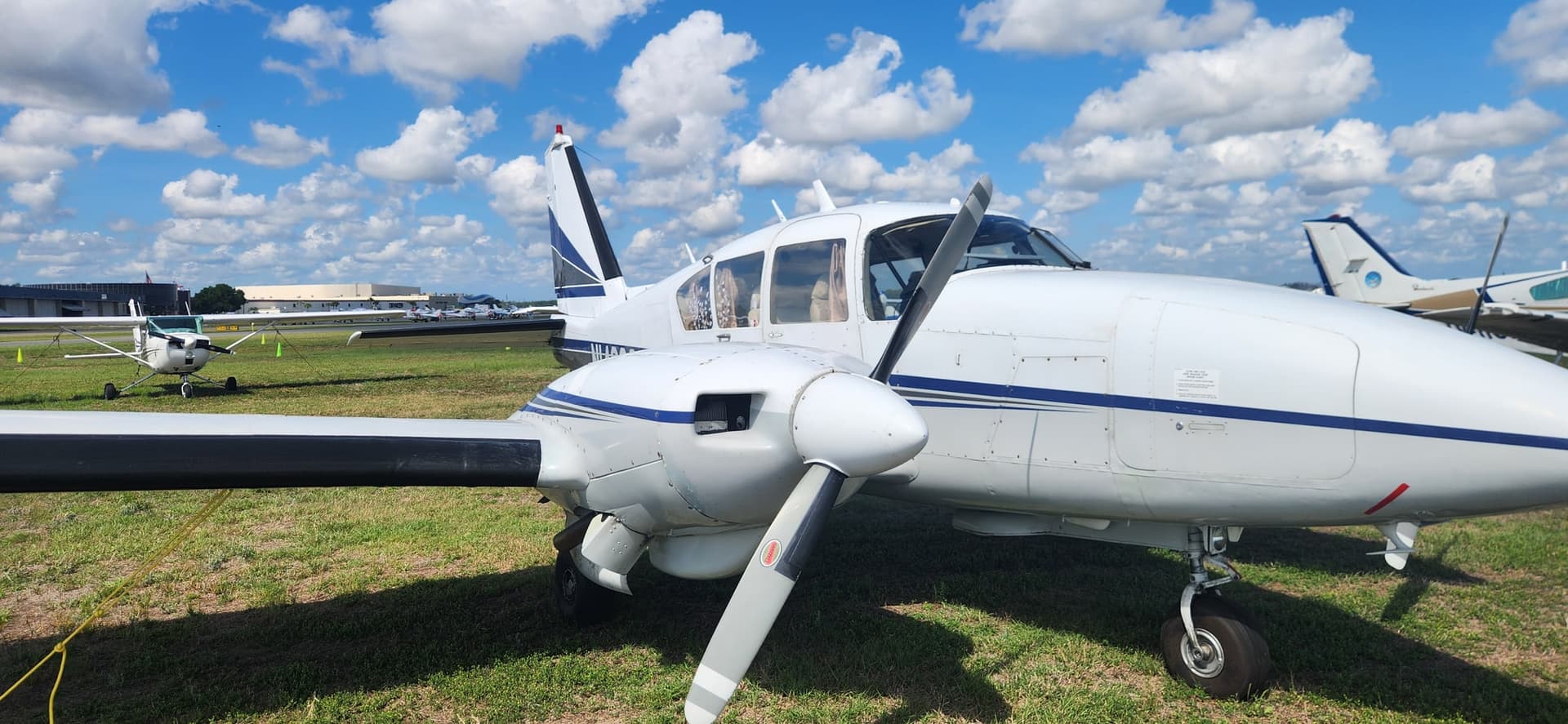 N7HU — Piper Twin Comanche PA-30 at Lakeland Linder Intl