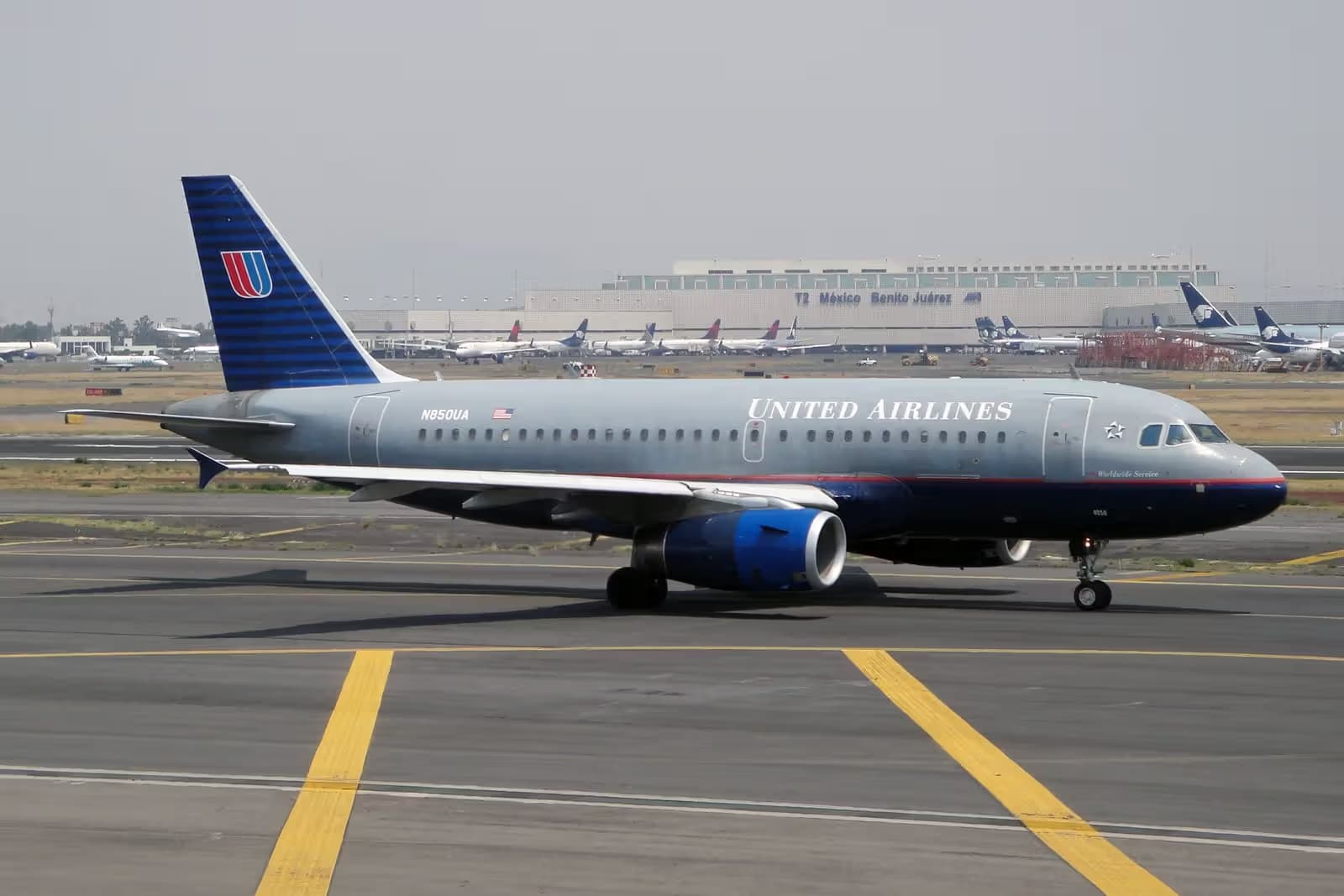 N850UA — Airbus