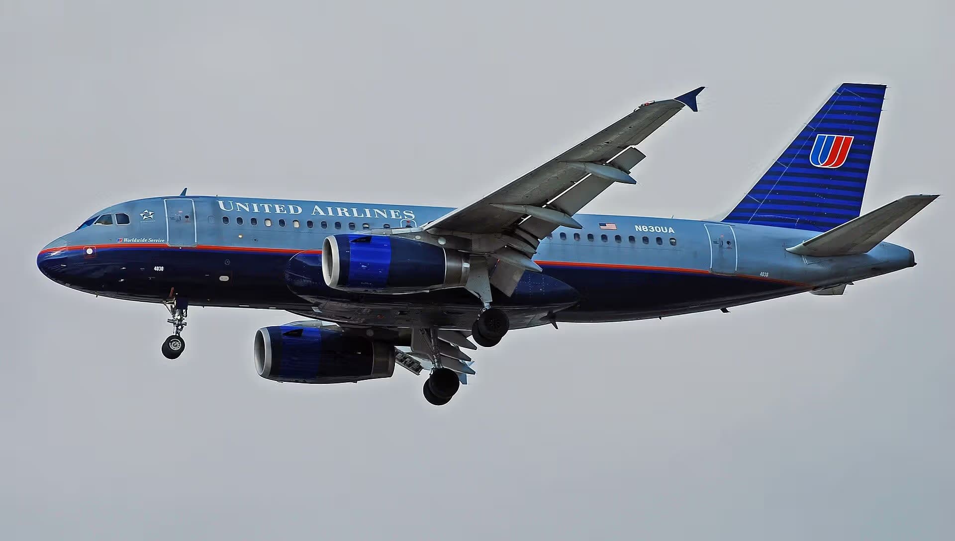 N830UA — Airbus
