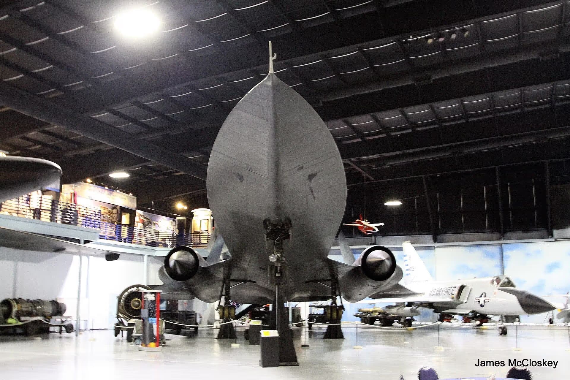 Unidentified — Twin-engine aircraft at Robins Air Force Base