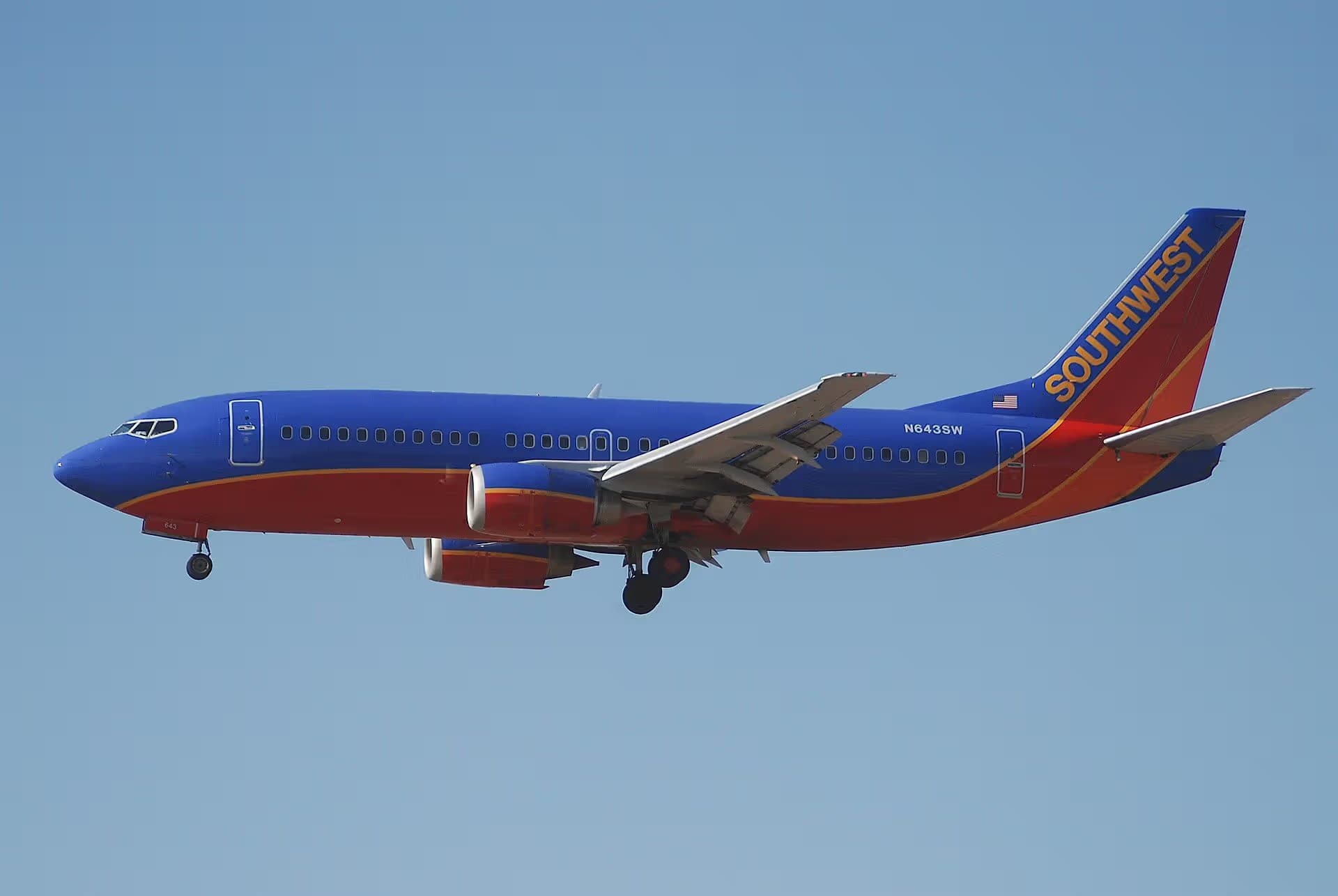N643SW — Boeing