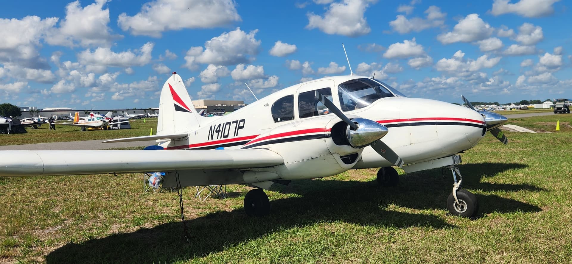 N4107P — Piper Apache PA-23-160 at Lakeland Linder Intl