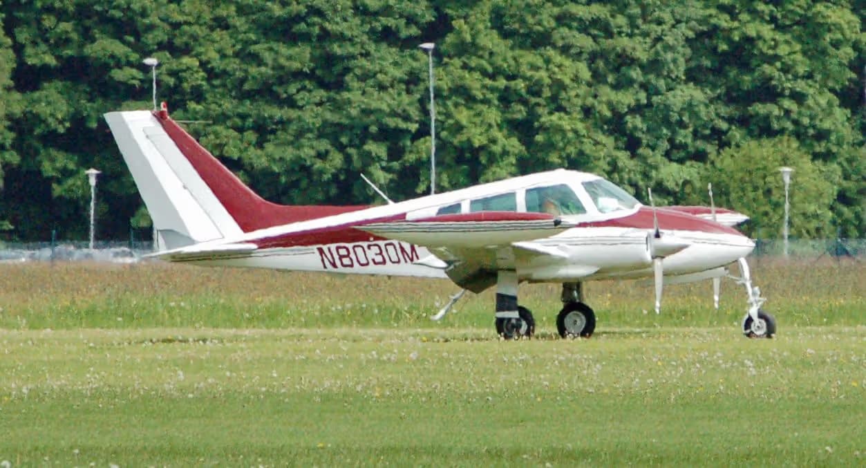 N8030M — Twin-engine aircraft