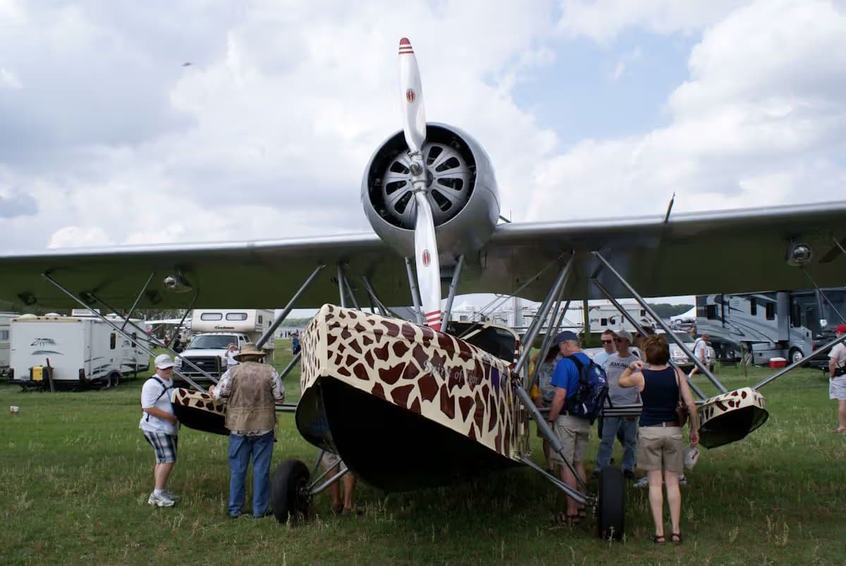 Unidentified — Single-engine aircraft