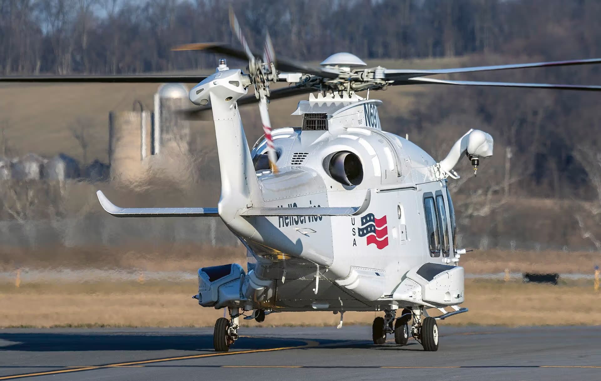 N691HS — Helicopter