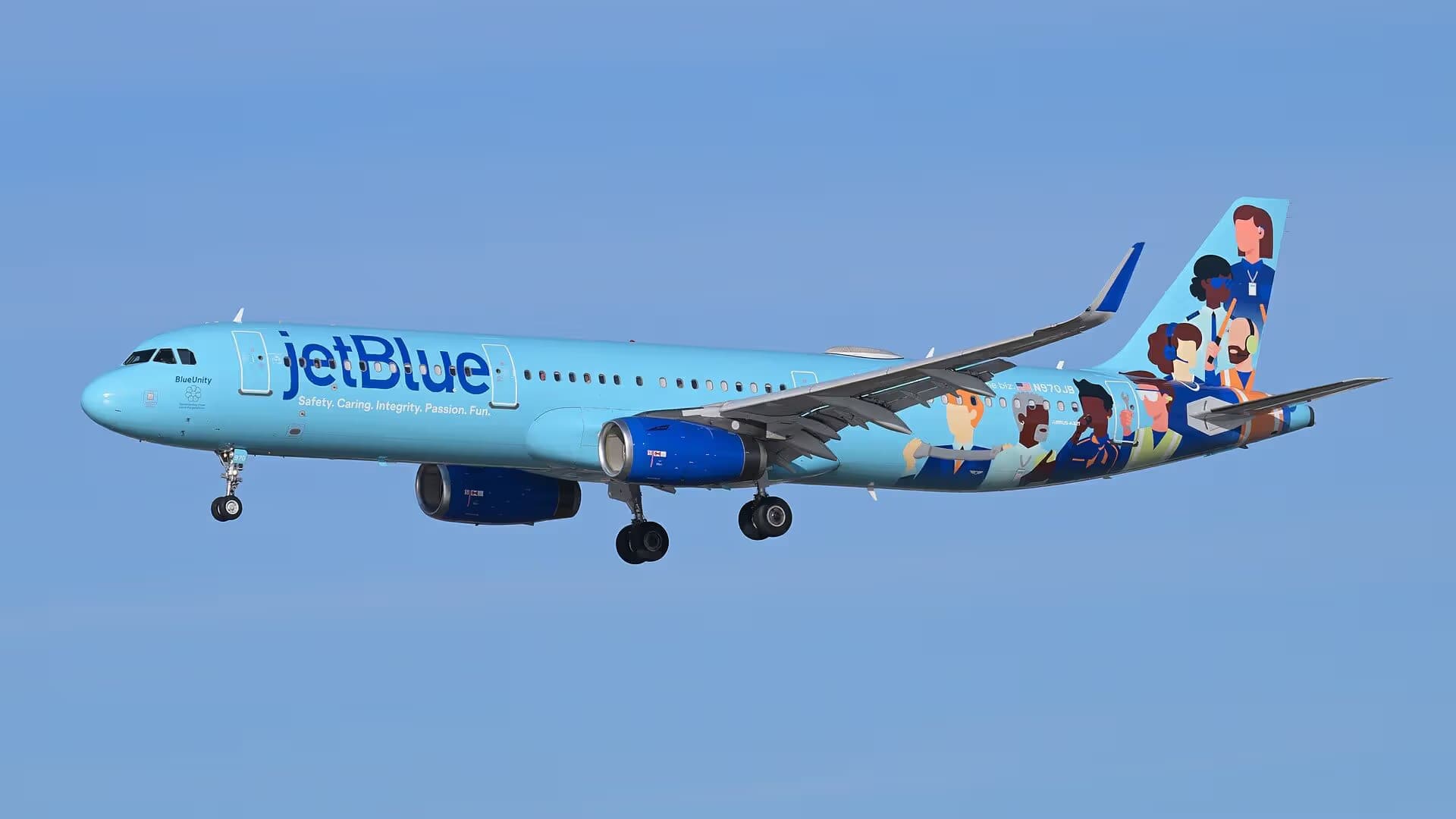 N970JB — Airbus