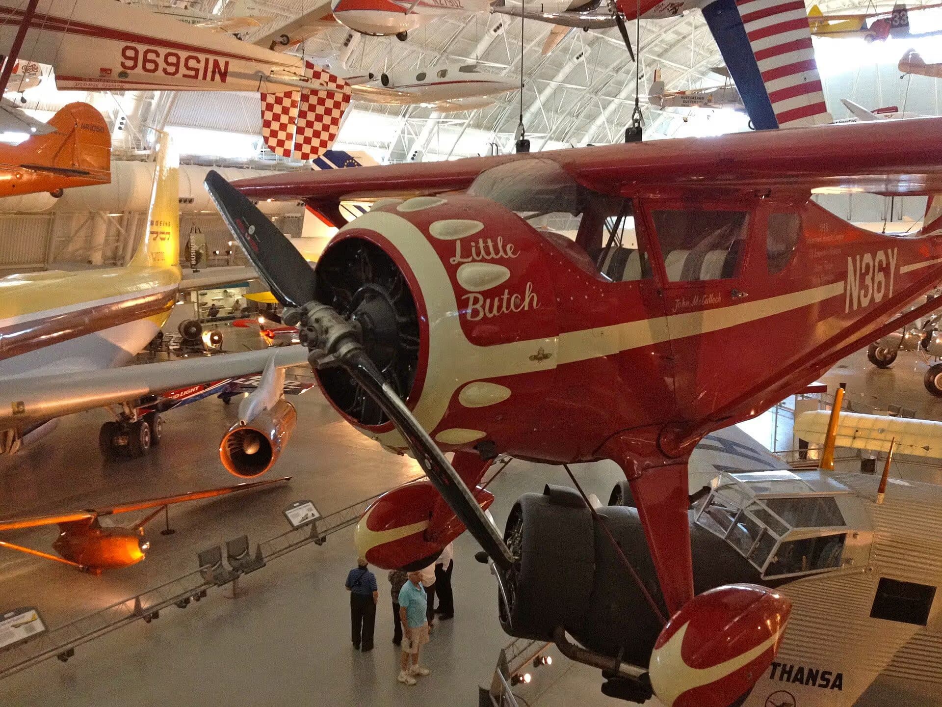 Unidentified — Single-engine aircraft