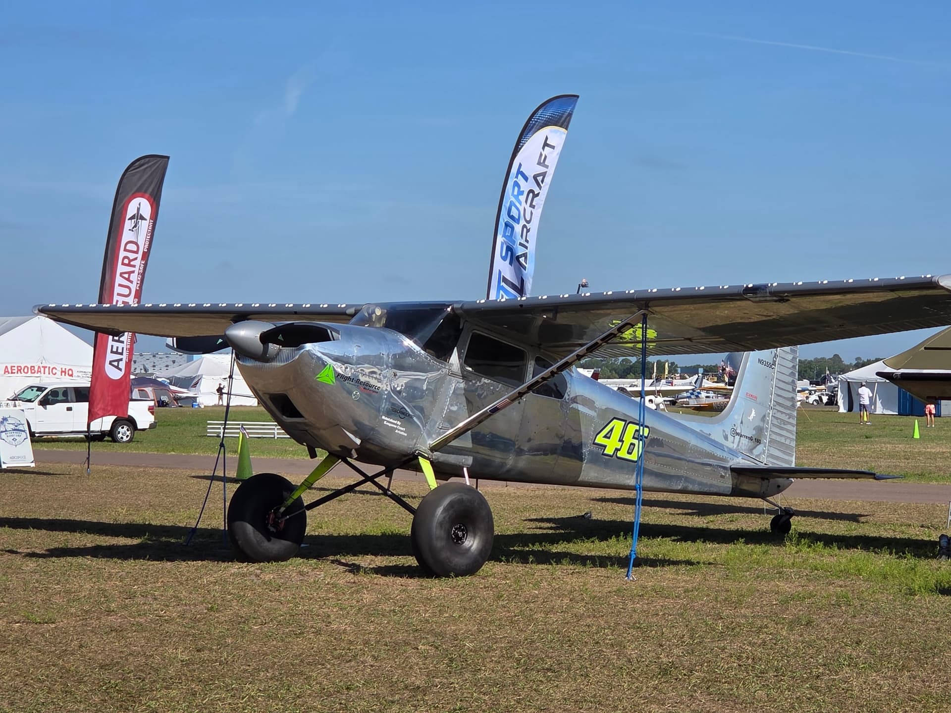 N9355C — Cessna 180 at Lakeland Linder Intl