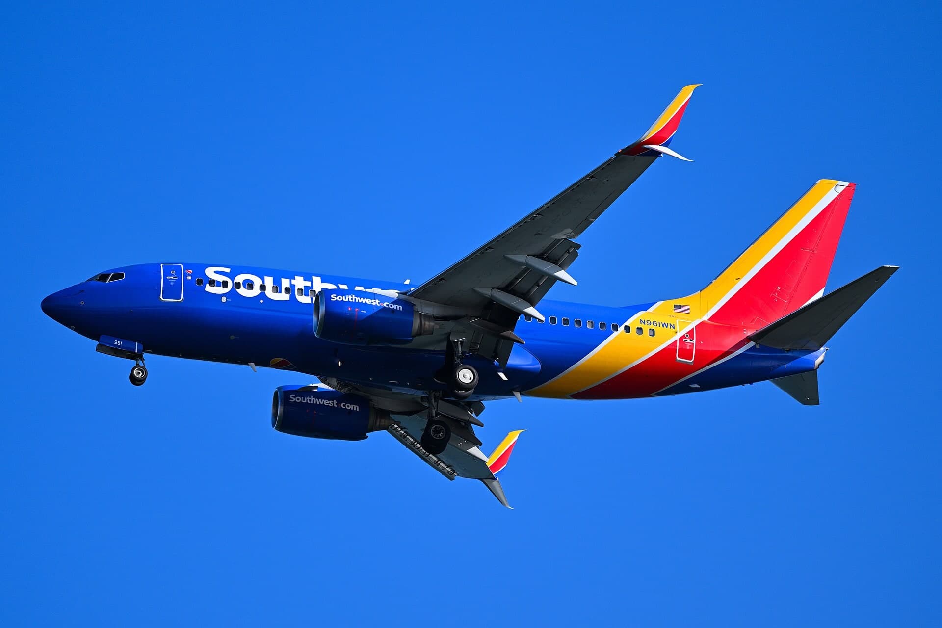 N961WN — Boeing