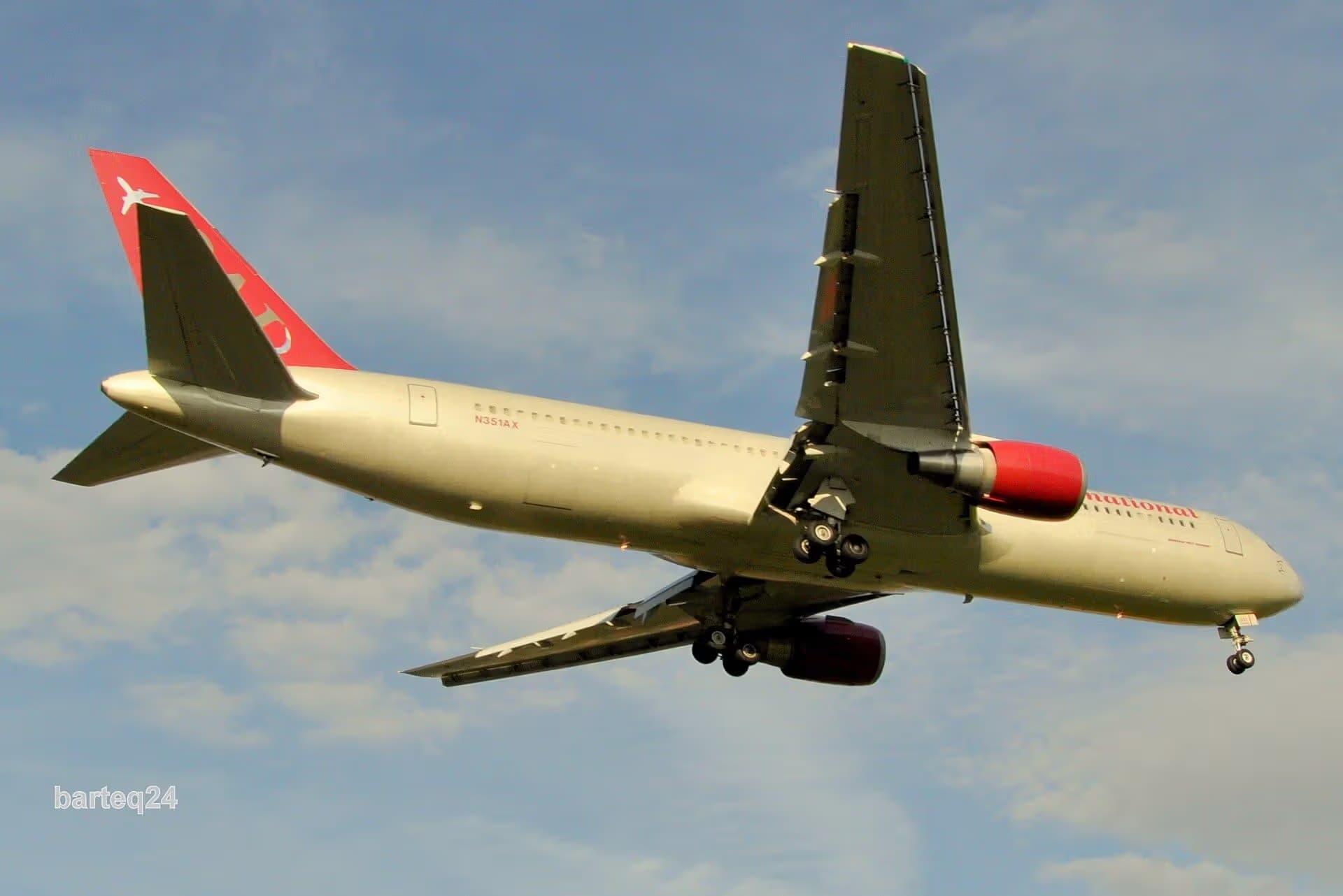 N351AX — Twin-engine aircraft