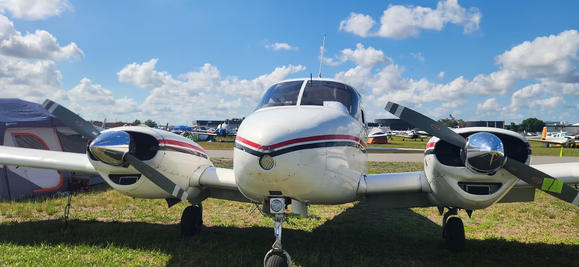 N4107P — Piper Apache PA-23-160 at Lakeland Linder Intl