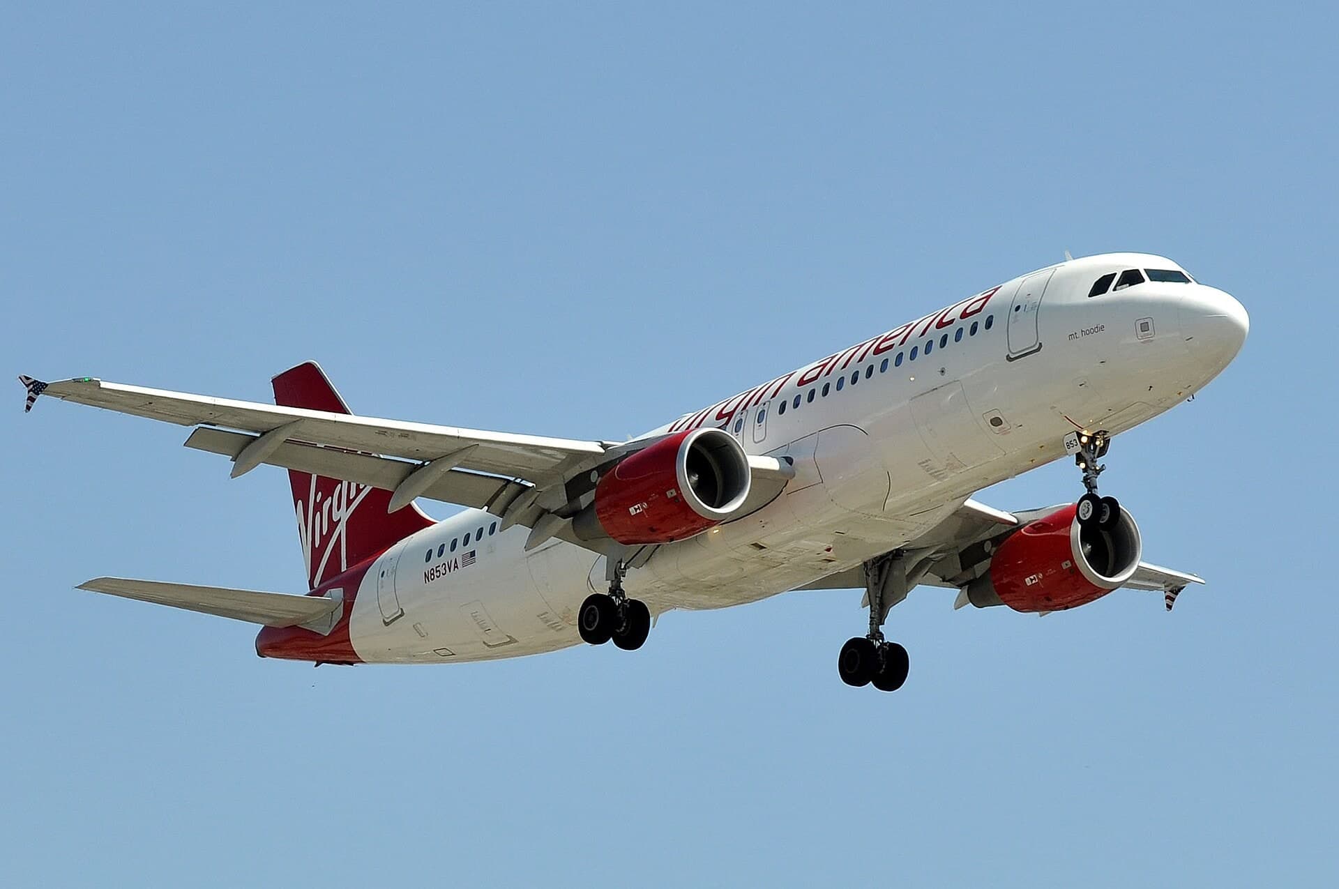 N853VA — Airbus