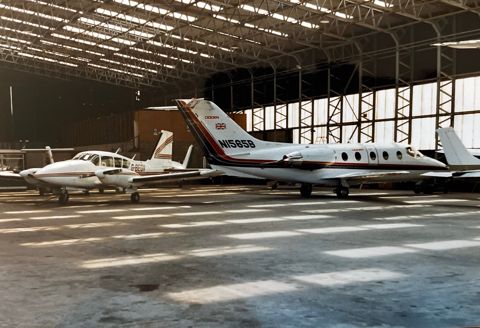 G-BEGV — Business jet