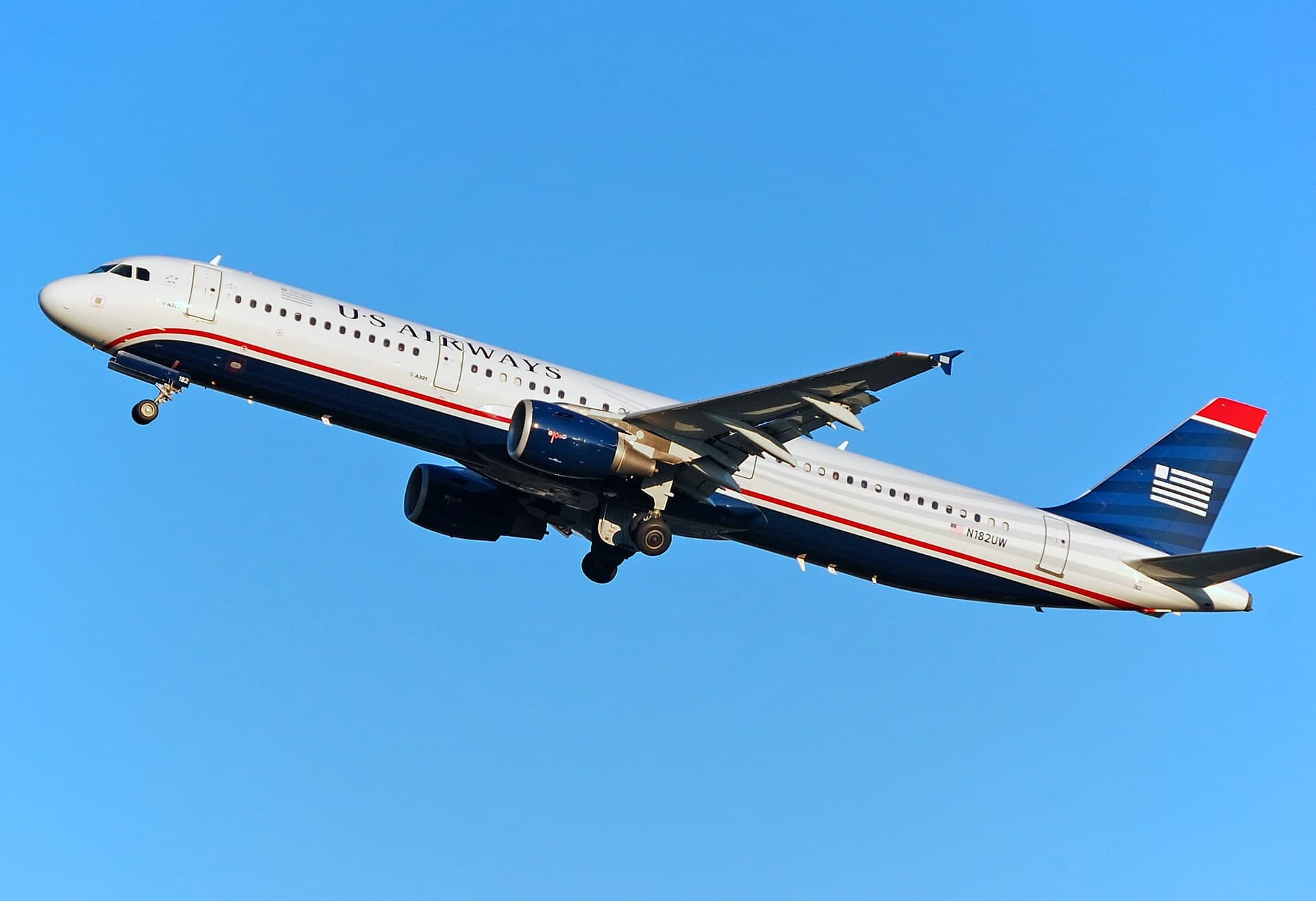 N182UW — Airbus