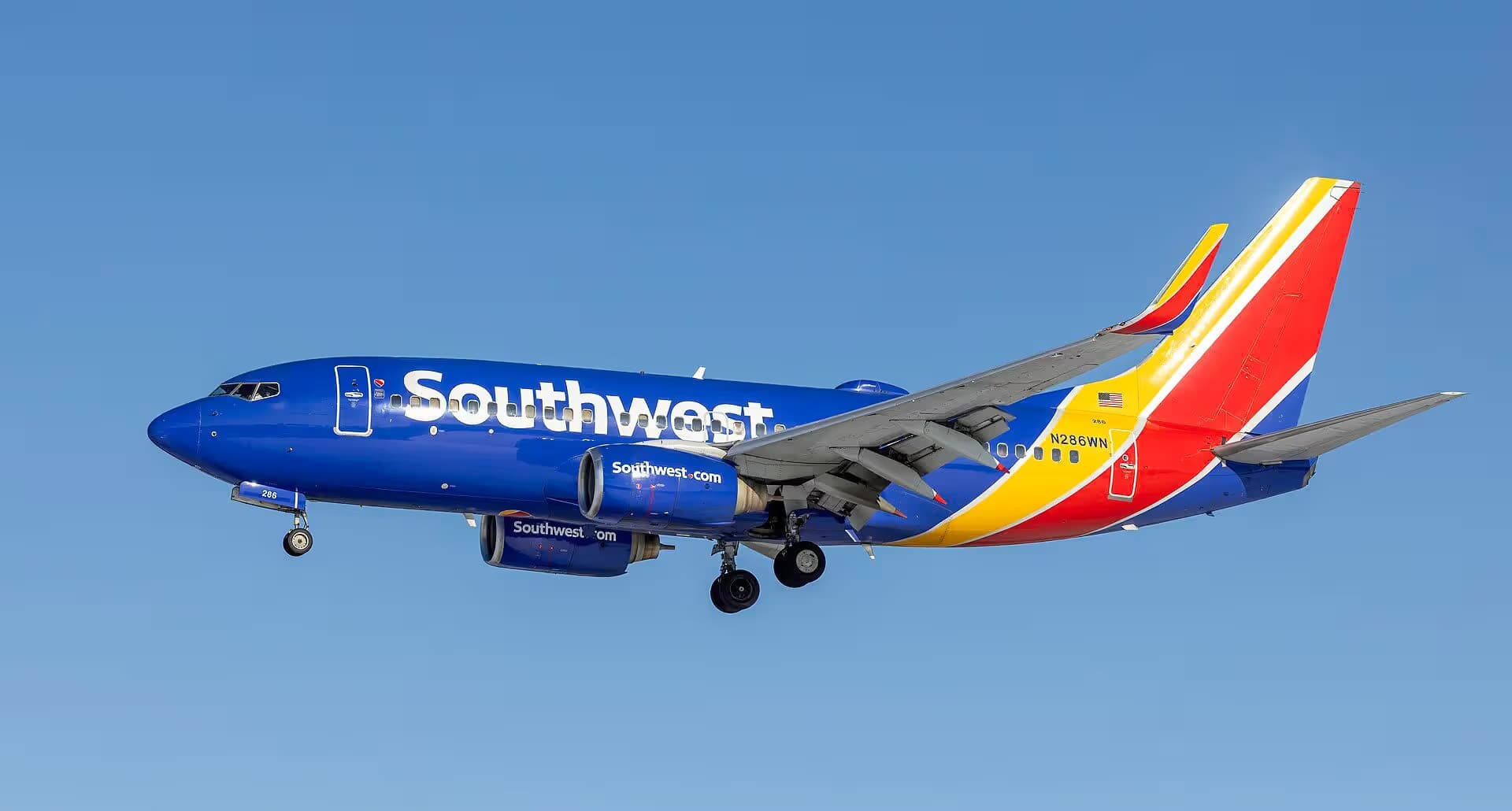 N286WN — Boeing