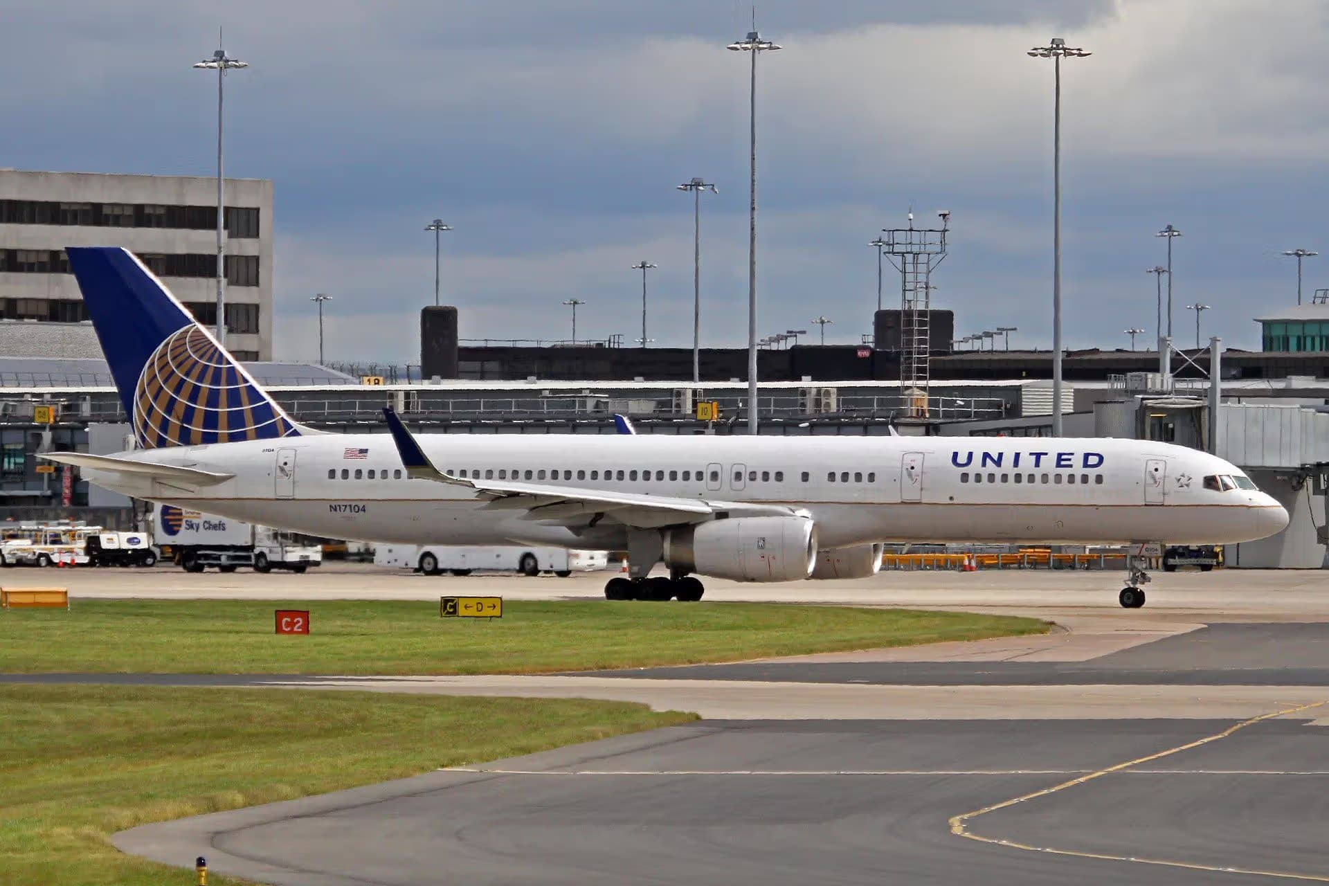 N17104 — Twin-engine aircraft